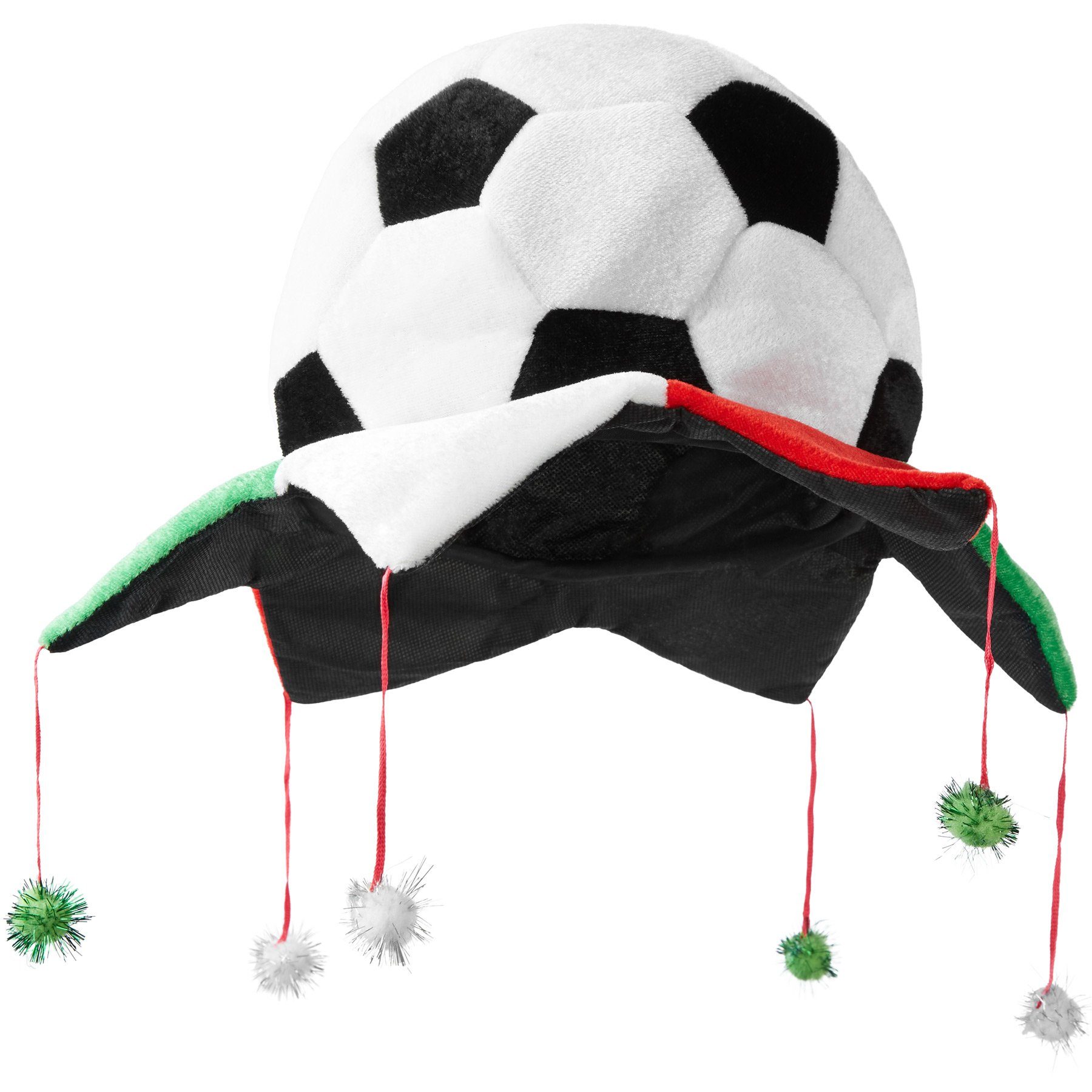 dressforfun Kostüm Fußball Fan Hut Mexiko, Kopfbedeckung in Fußballform günstig online kaufen