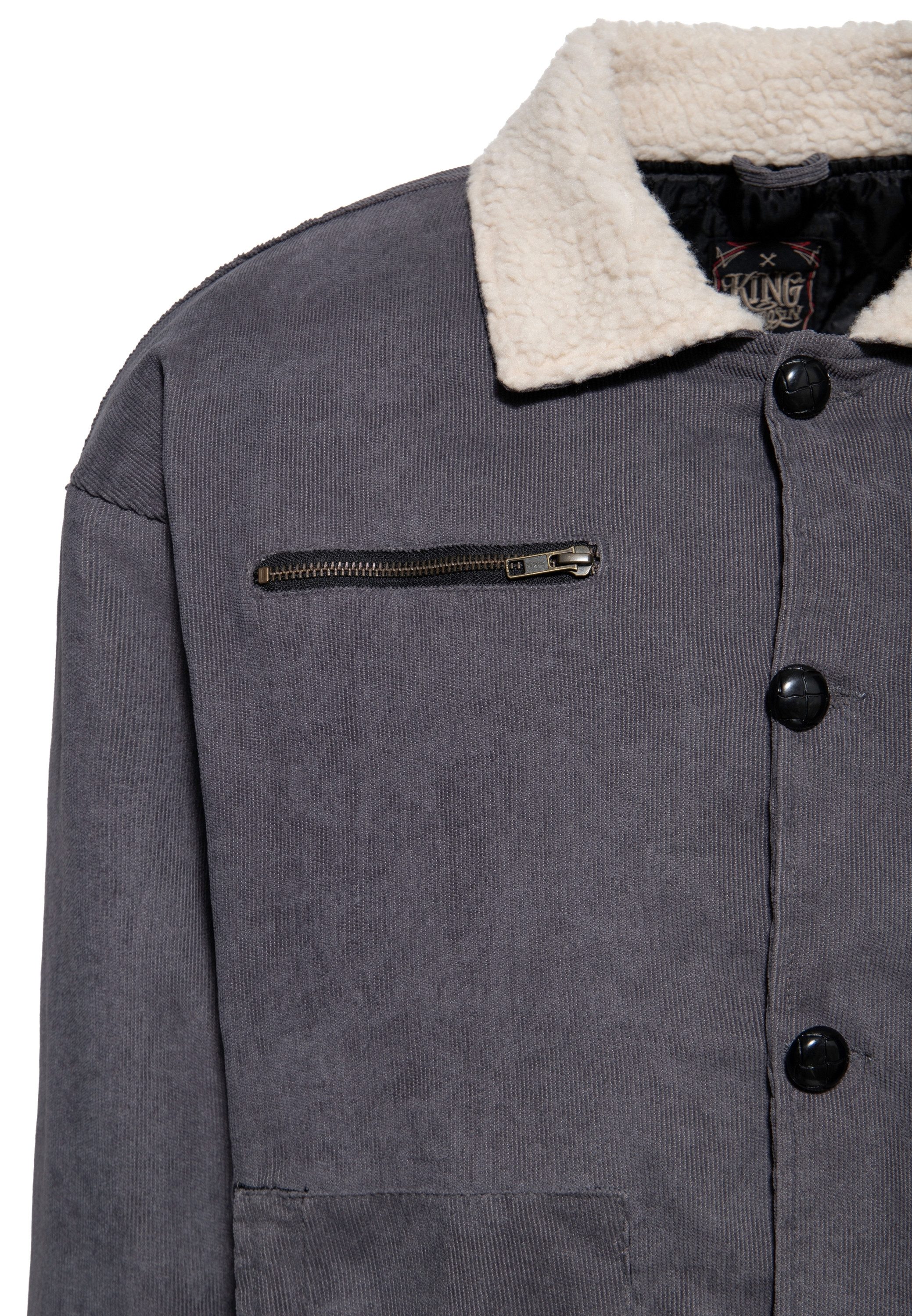 KingKerosin Winterjacke (1-St) im Vintage-Style