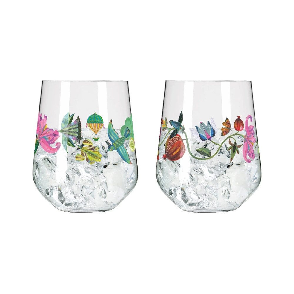 Schnapsglas Ritzenhoff Botanic Lights Gin Tumbler #9 #10 O. Hajek F24