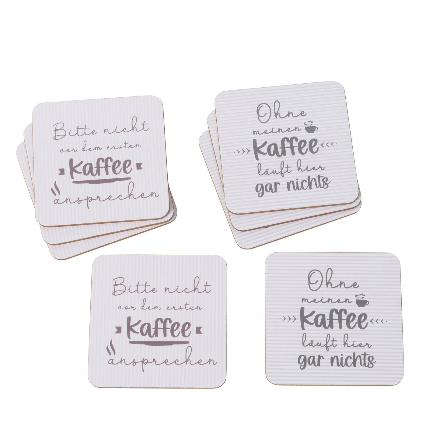 Glasuntersetzer Untersetzer Kaffee 4er set