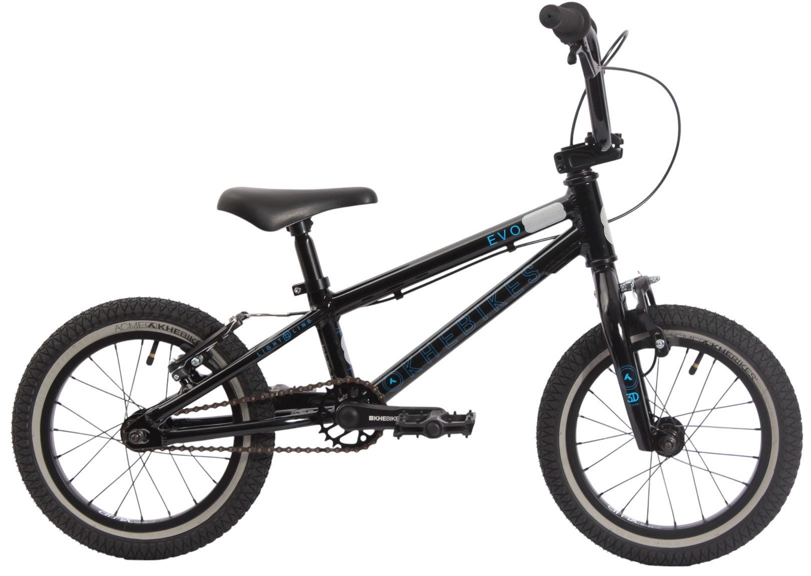 KHEbikes BMX-Rad KHE EVO LL 14 Zoll, 7,5kg, Aluminiumrahmen, 3D-Ausfallenden, V-Bremse