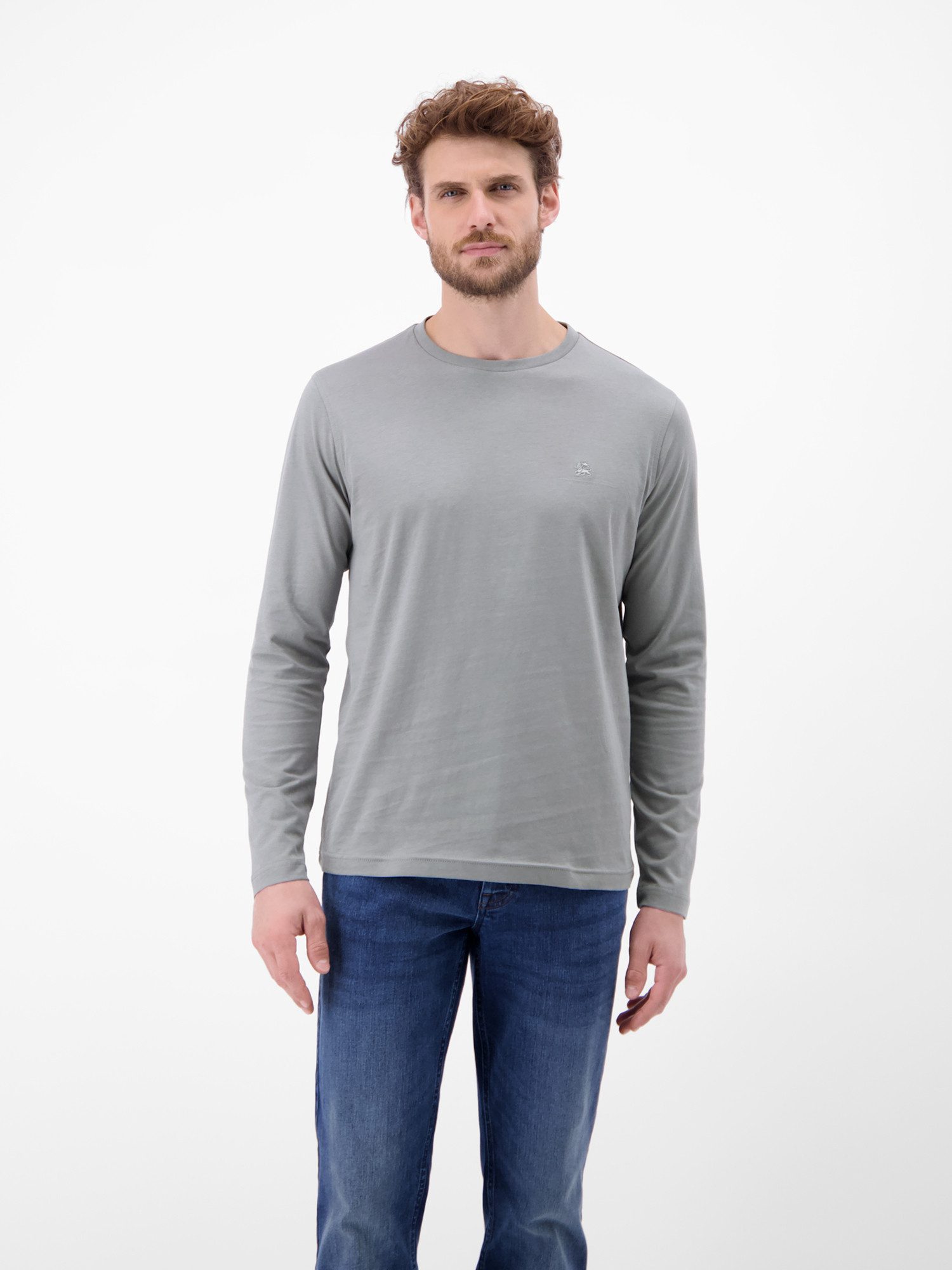 LERROS Longsweatshirt LERROS Basic-Longsleeve