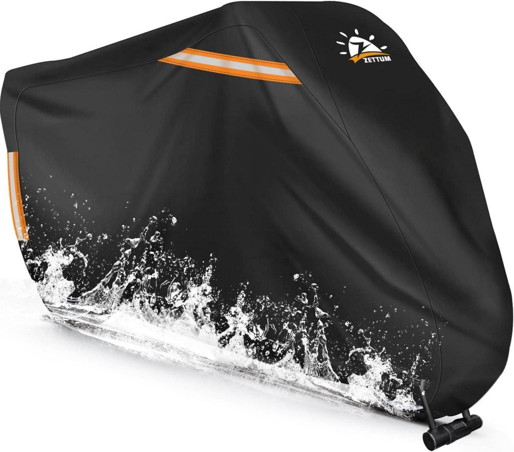 Faltgarage Motorrad Abdeckplane 600D Oxford PU wasserdicht, UV-beständig 264 cm