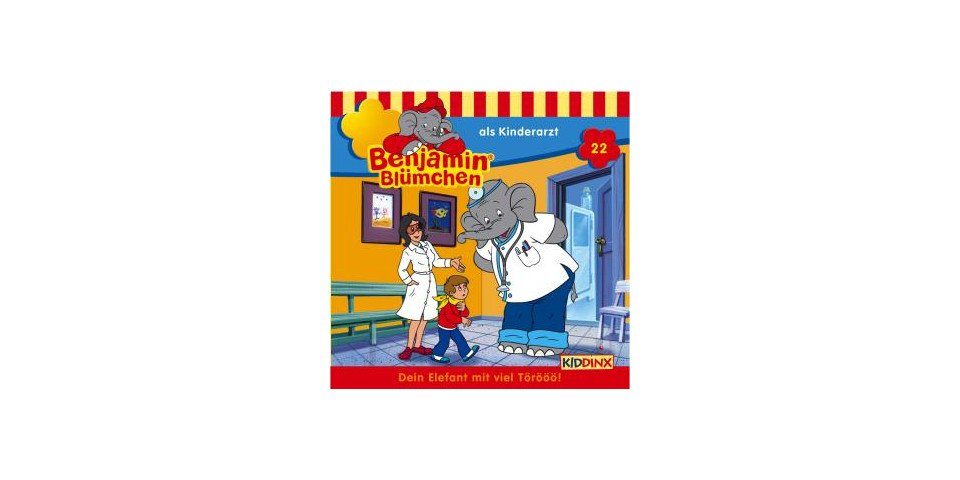 Hörspiel-CD Benjamin Blümchen 022 - als Kinderarzt