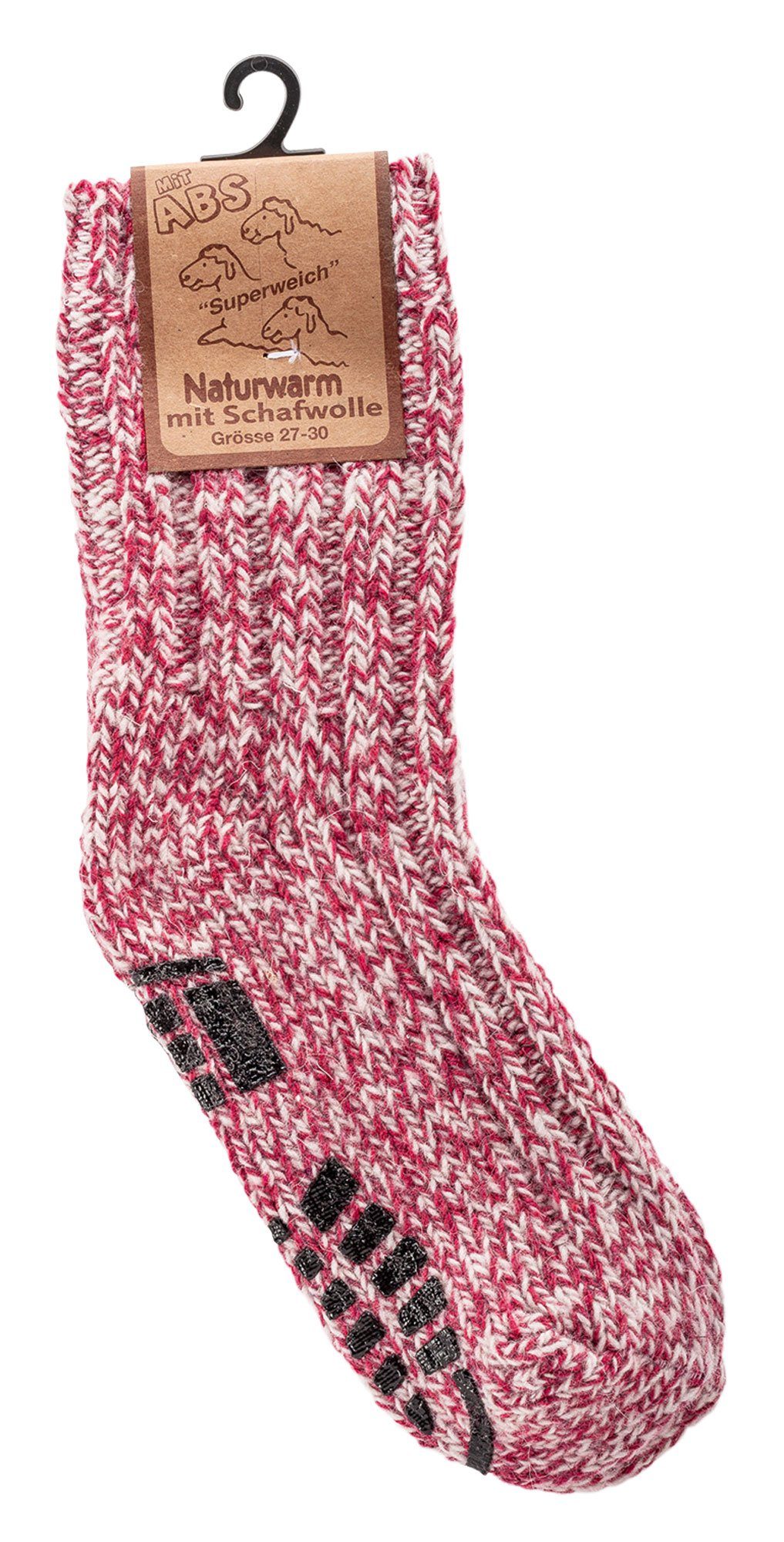 TippTexx 24 ABS-Socken 3 Paar superweiche ABS Norwegersocken Stoppersocken für Kinder & Babys – Bild 4 von 5