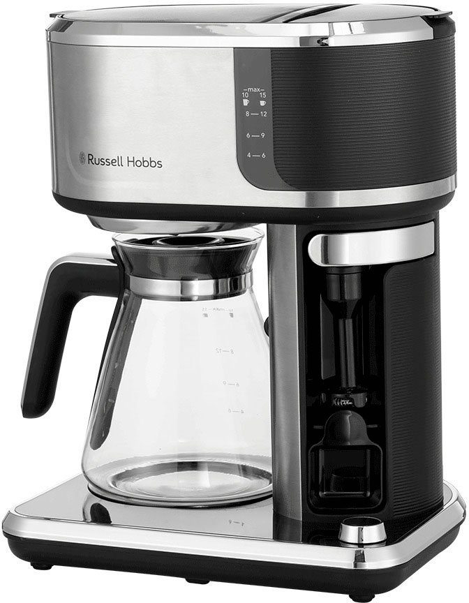 Bar, Coffee 1,25l 26230-56 Filterkaffeemaschine Papierfilter RUSSELL HOBBS 1x4 Attentiv Kaffeekanne,