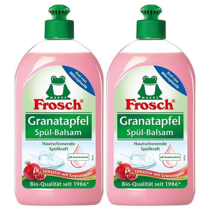 FROSCH 2x Frosch Granatapfel Spül-Balsam 500 ml Geschirrspülmittel