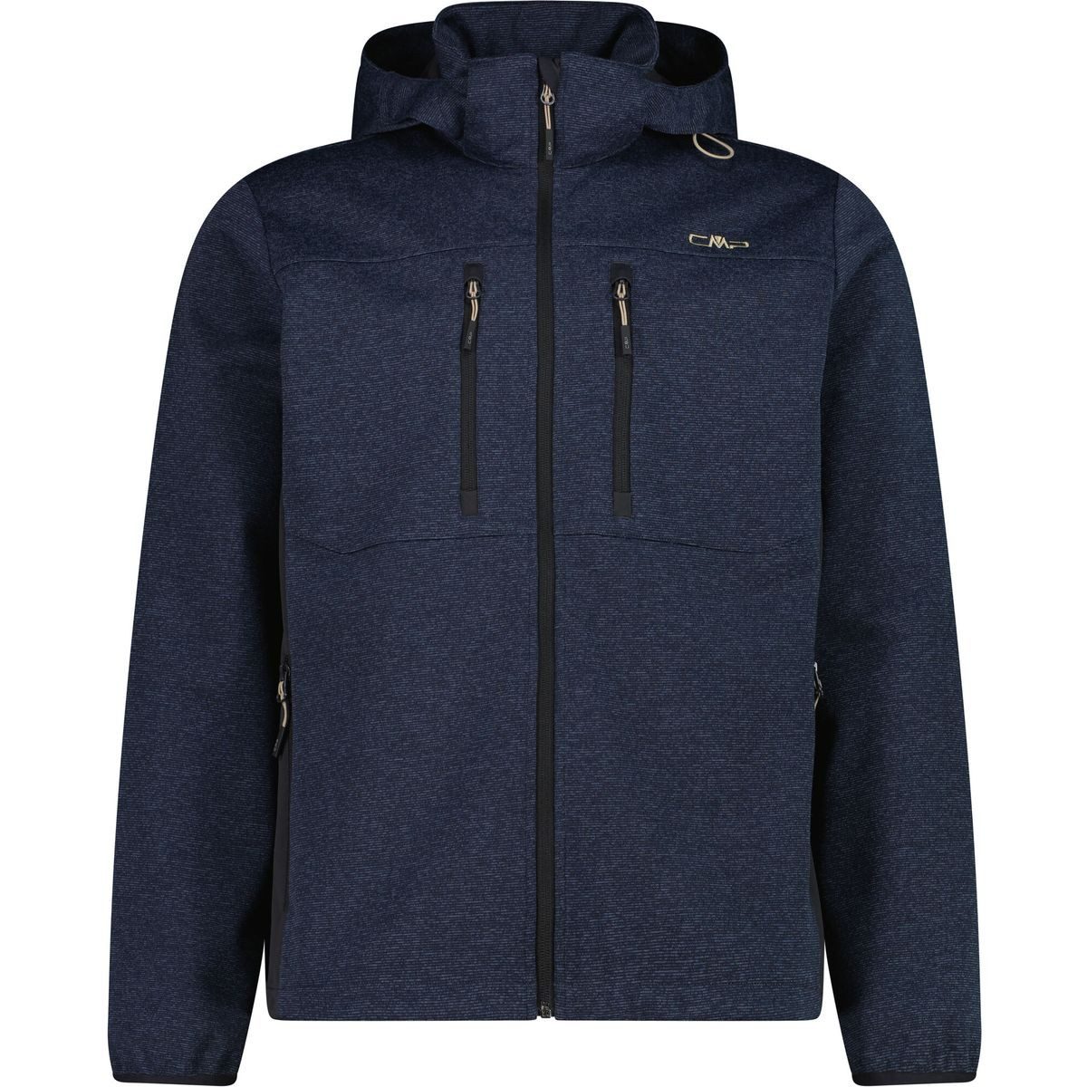 CMP Softshelljacke MAN Jacket Zip Hood Leichte, vielseitige Herren-Softshelljacke mit Clima-Protect-Membran