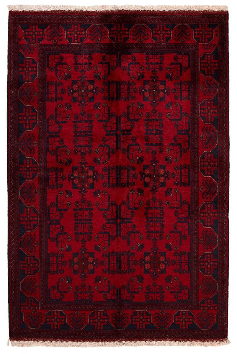 Orientteppich Khal Mohammadi 130x194 Handgeknüpfter Orientteppich, Nain Trading, rechteckig, Höhe: 6 mm