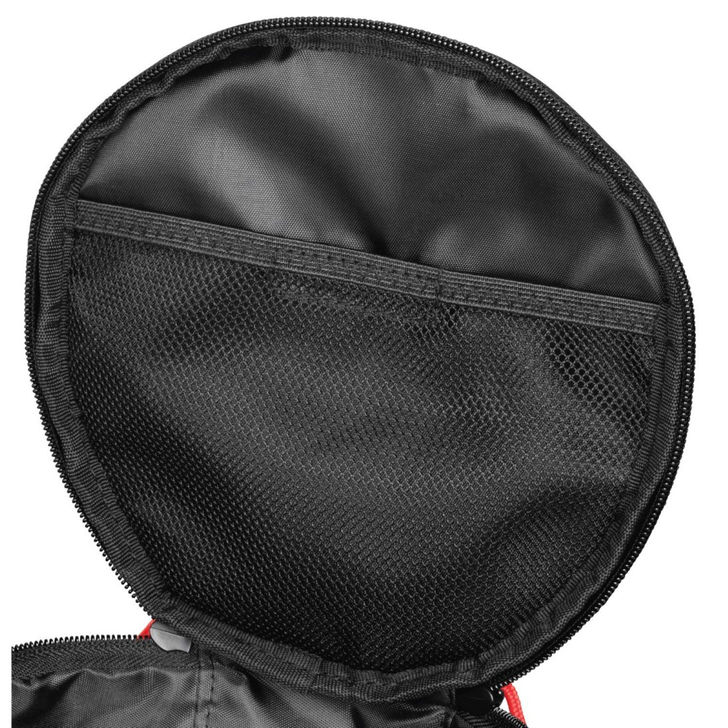 Hama Kopfhörer-Schutzhülle Kopfhörer Tasche Case On-Ear Over-Ear Headset, Schutz-Hülle Etui Schutztasche Aufbewahrung Bag Karabiner Netzfach