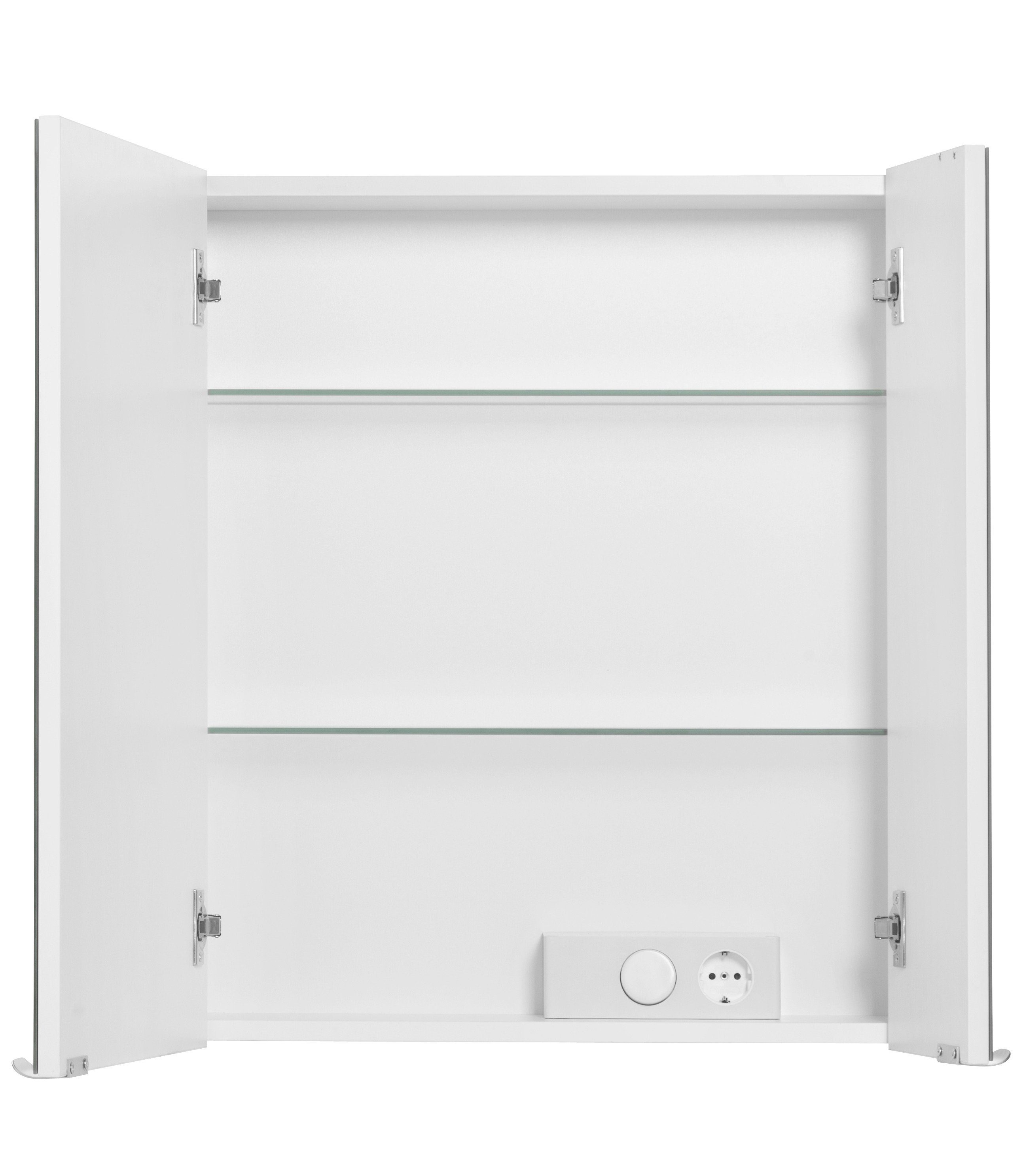 FACKELMANN Spiegelschrank LED-LINE Badmöbel Breite 61 cm