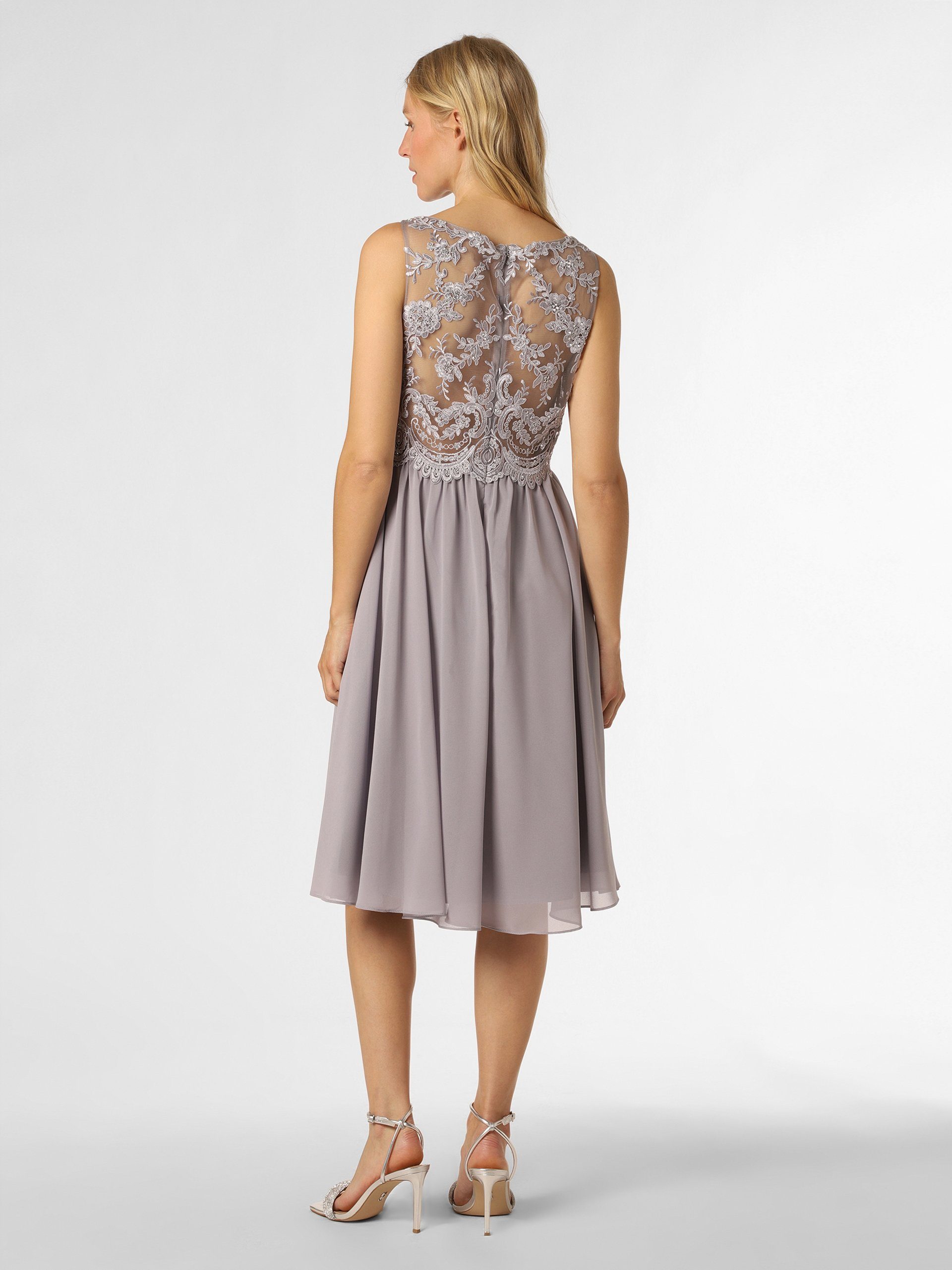 Abendkleid Laona blau grau