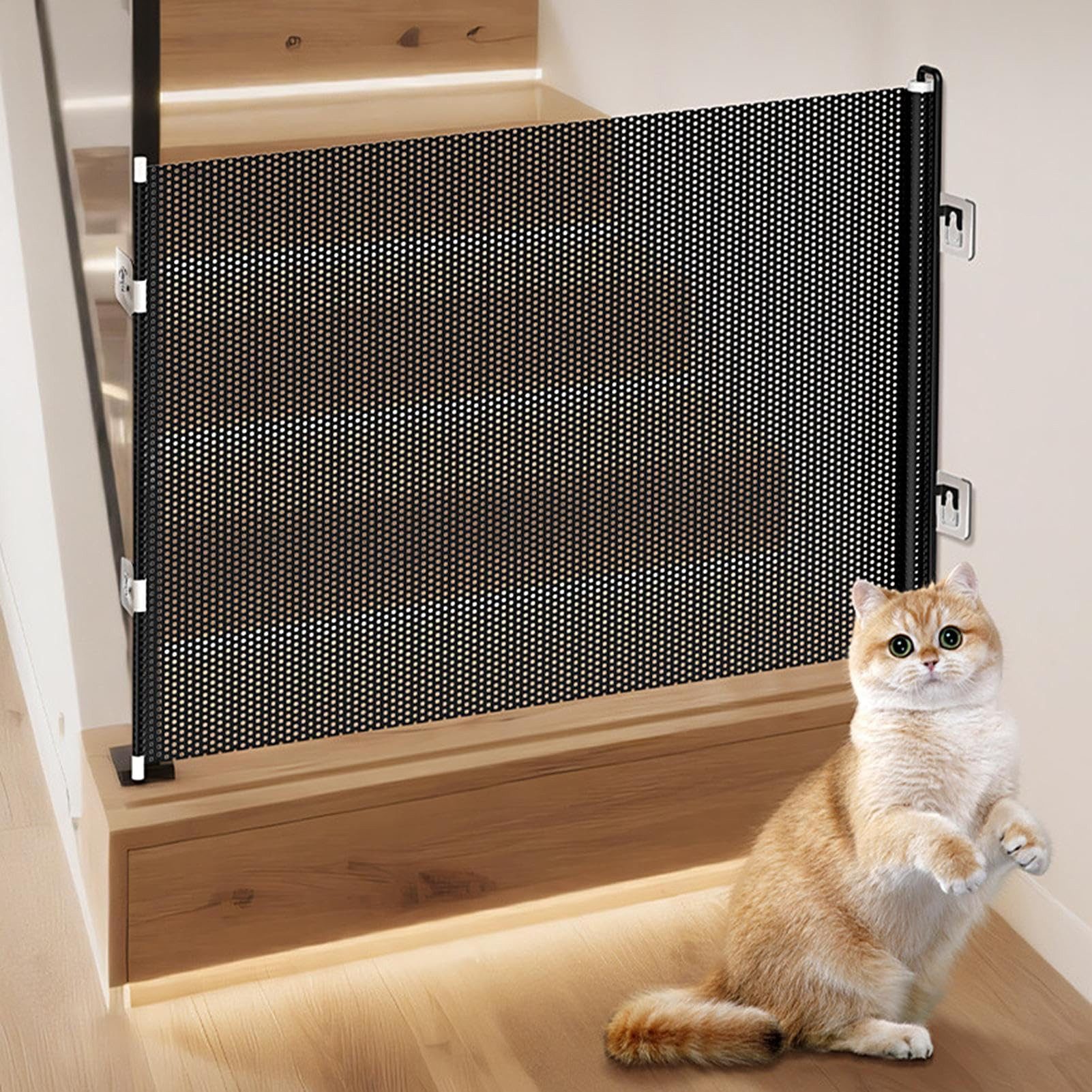 Ledander Türschutzgitter Treppenschutzgitter Absperrgitter,Ausziehbar Abspe günstig online kaufen