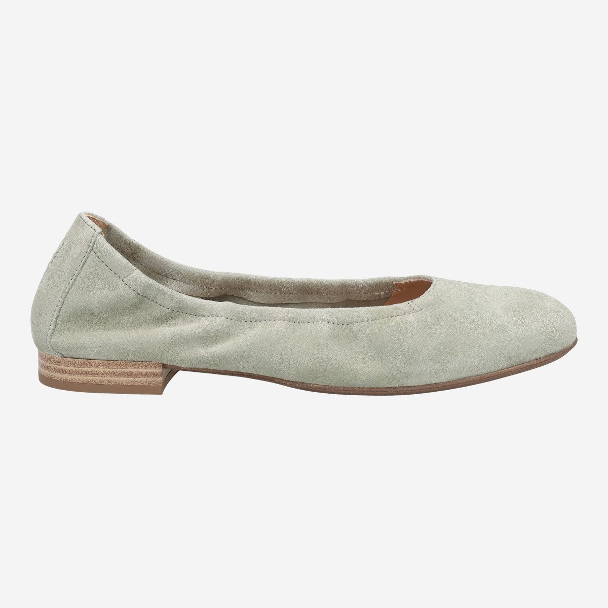 Donna Carolina CLARA BASIC 55.170.134-003, Ballerina in Grün für Damen Ballerina