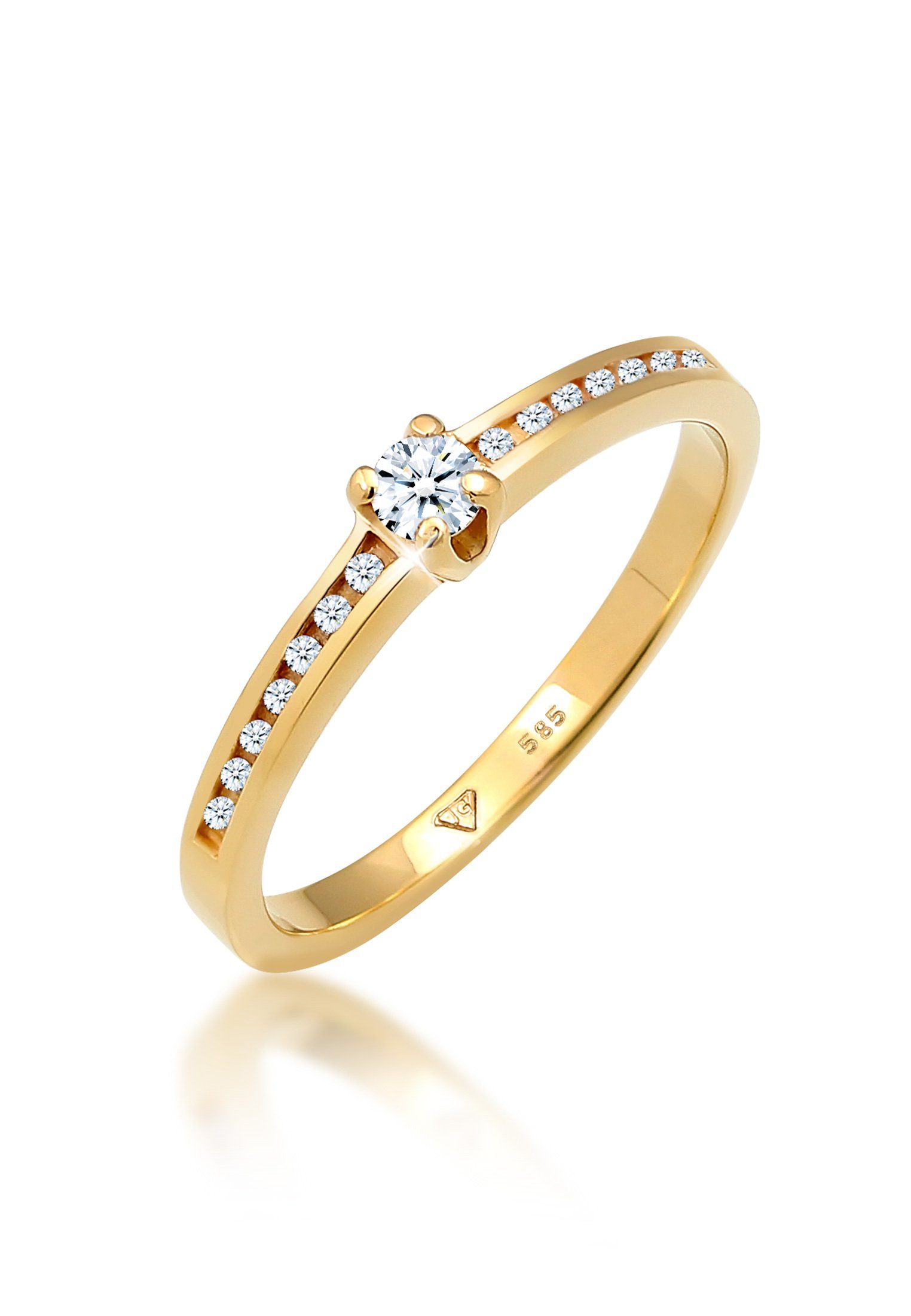 Elli DIAMONDS Verlobungsring Diamant Weiß Brillantschliff günstig online kaufen