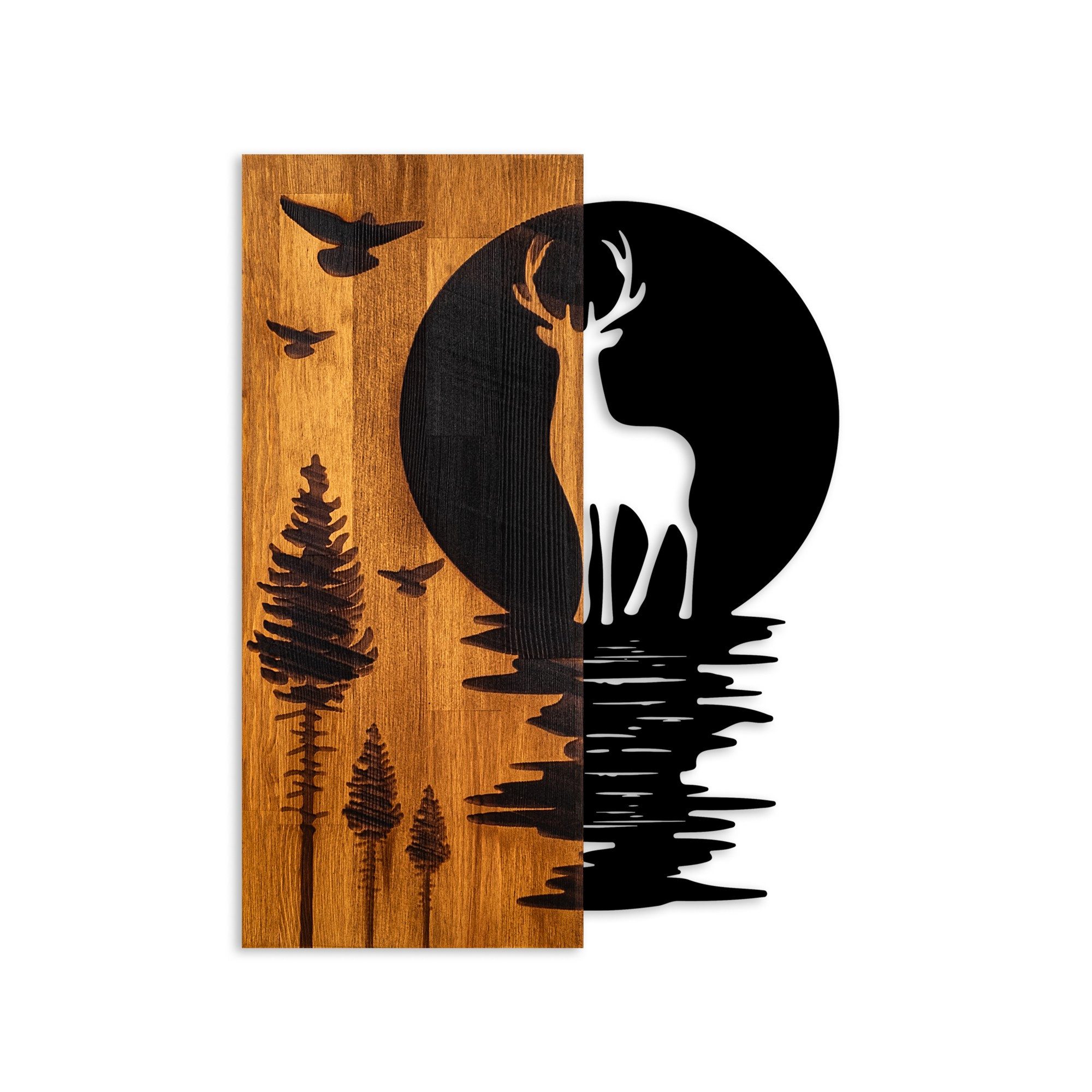 Wallity Wanddekoobjekt 100% WOODEN (Thickness: 3 günstig online kaufen
