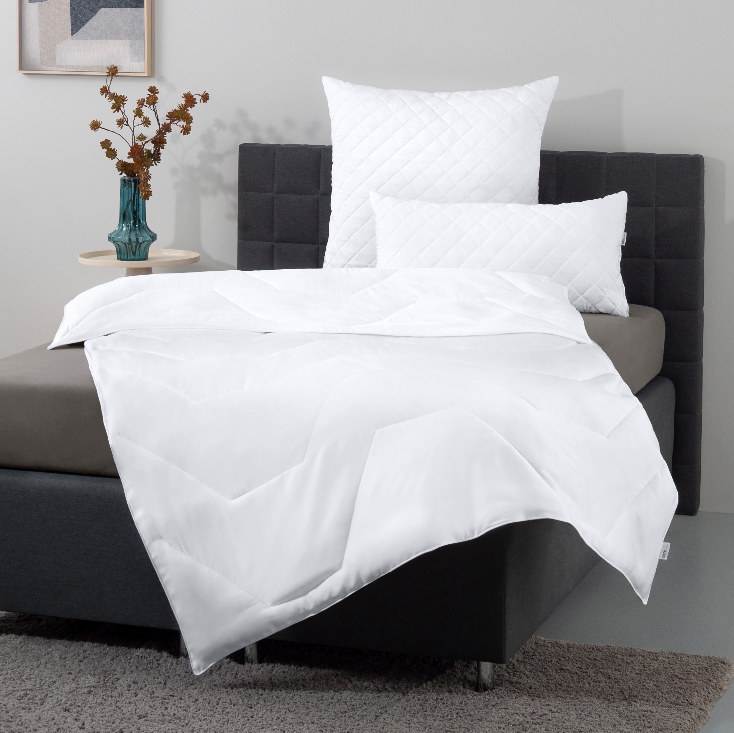 OTTO home Naturfaserbettdecke Lyllen, Füllung: 100% Lyocell (TENCEL), Bezug: 100% Lyocell (TENCEL), Bettdecke 135x200 & 155x220 cm