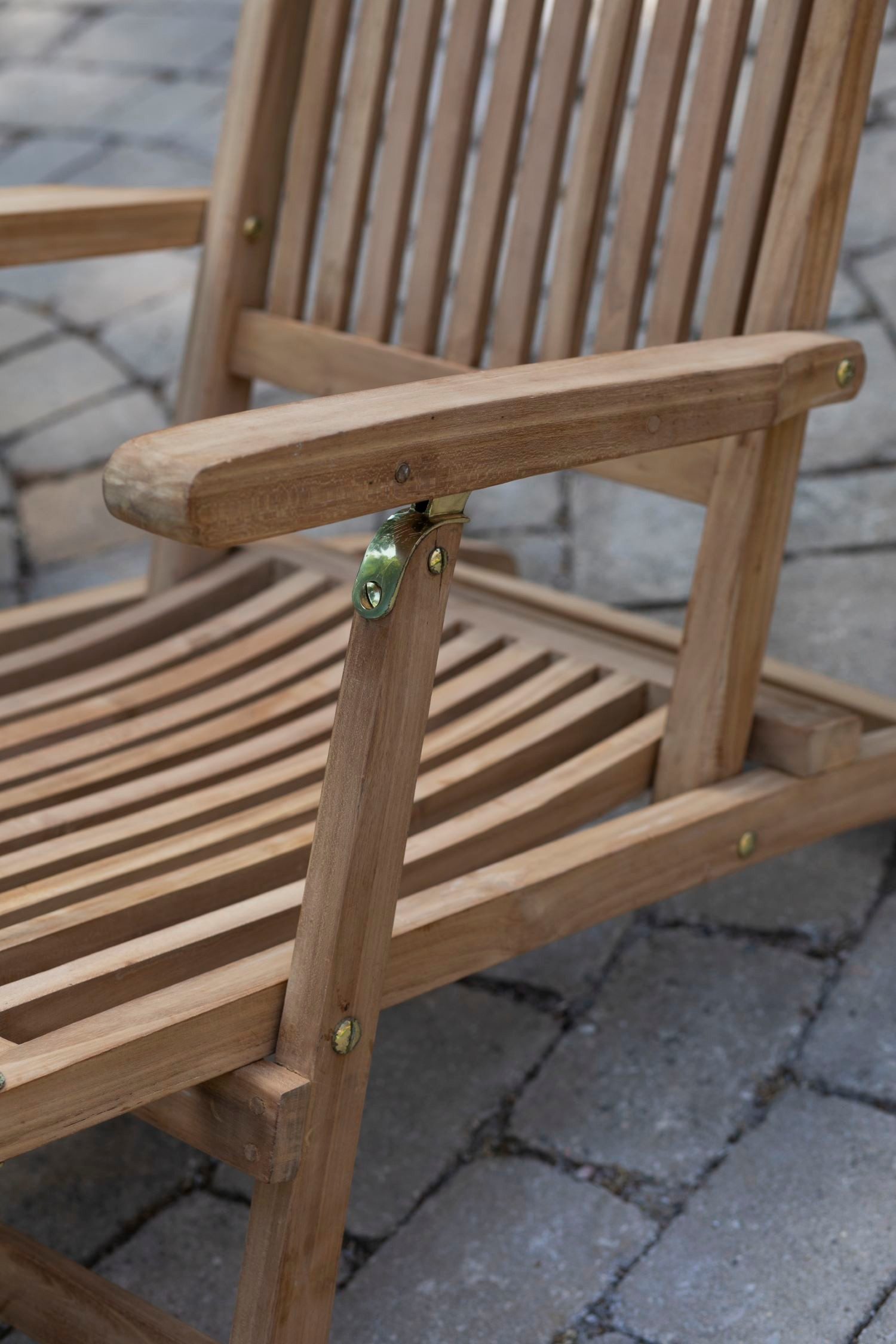 bene living Gartenliege Teakholz-Liegestuhl Woodie inkl. günstig online kaufen