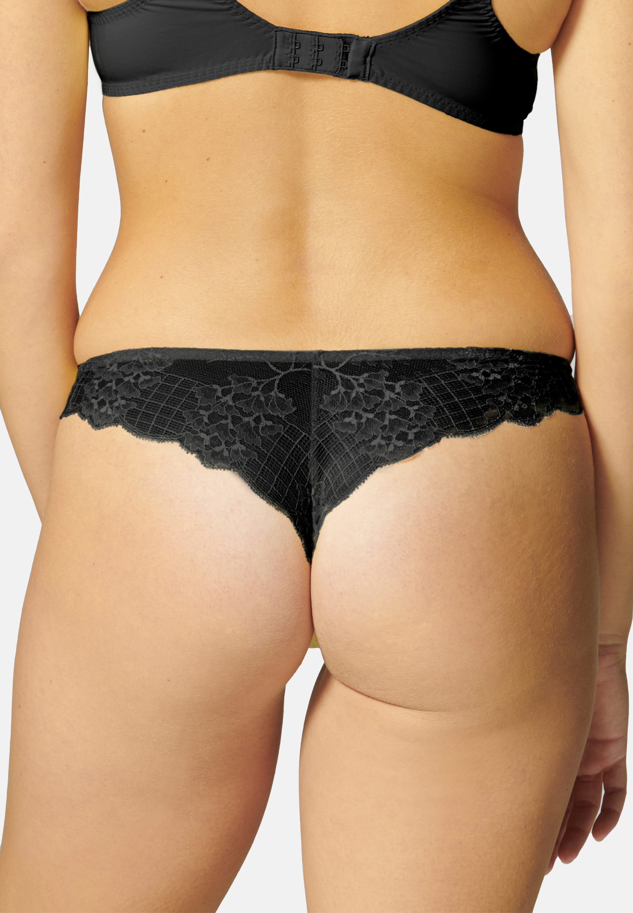 SIMONE PERELE Tanga Reve (1-St) Tanga - Leicht transparent - Florale Spitze