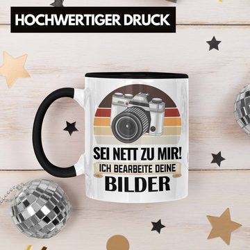 Trendation Tasse Spruch Fotograf Tasse Geschenk Sei Nett Zu Mir Ich Bearbeite Deine Bil