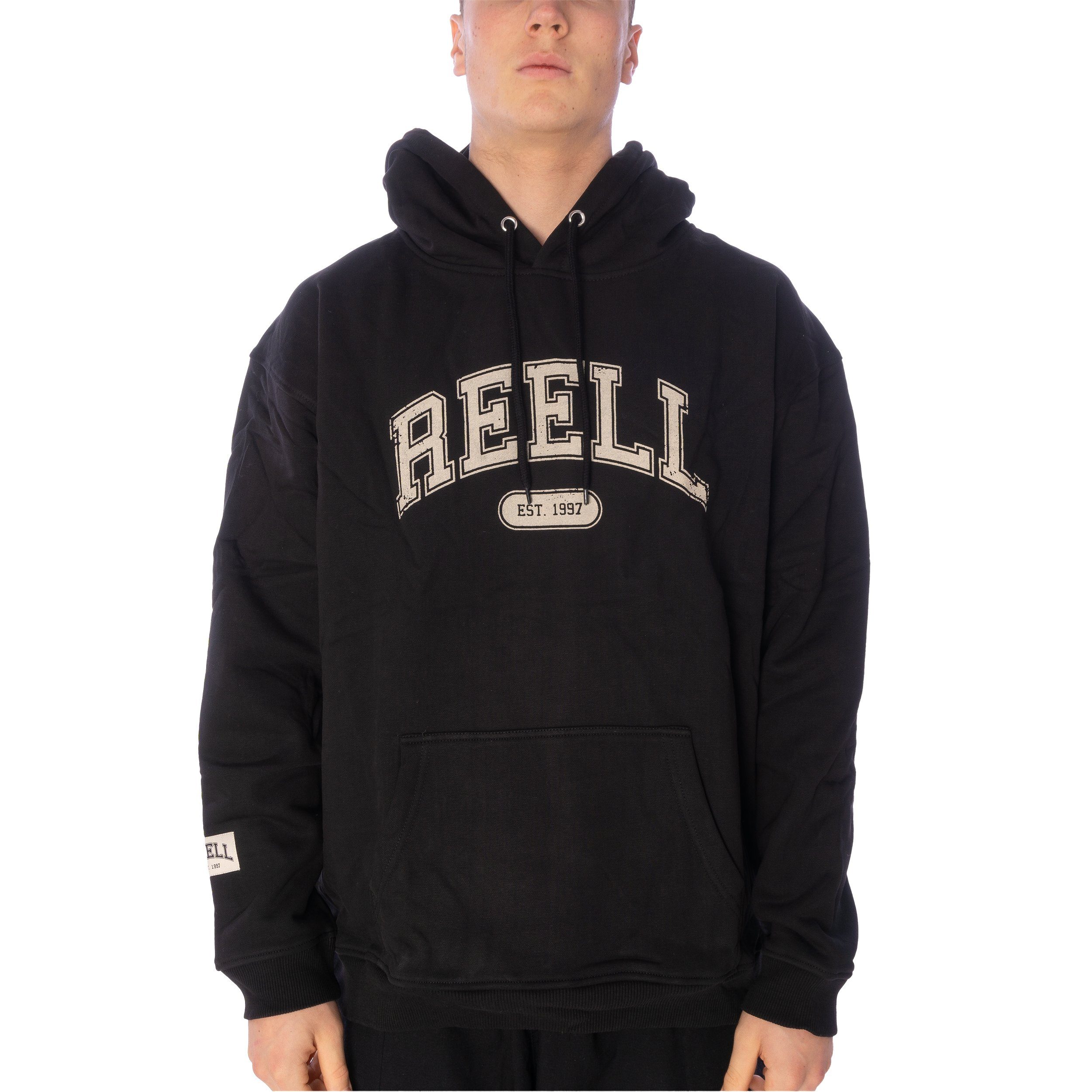 REELL Hoodie Hoodie Reell Team Hoodie (1-tlg) 120deepblk