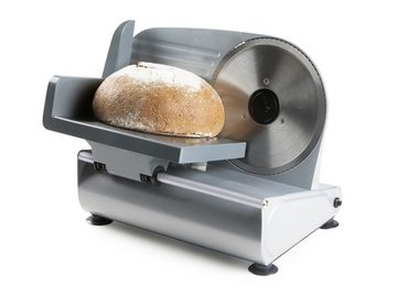 Domo Allesschneider, 150 W, Metall für Brot & Wurst-Schneider Aufschnitt-Maschine Küche