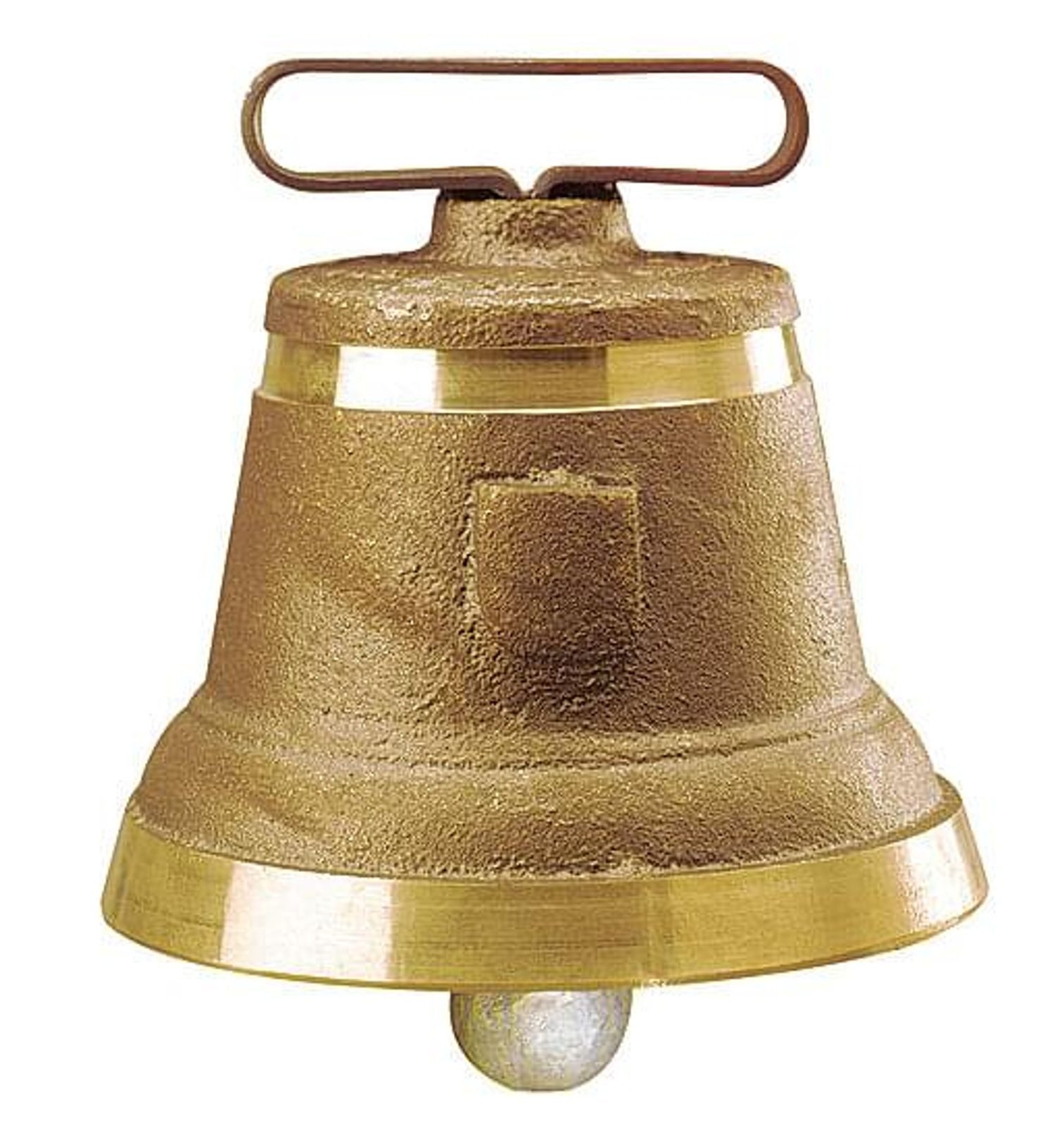 Horizont Glocke KAMER Messingglocke Alpenstil Nr. 8 ø 75 mm Durchführung 45 mm