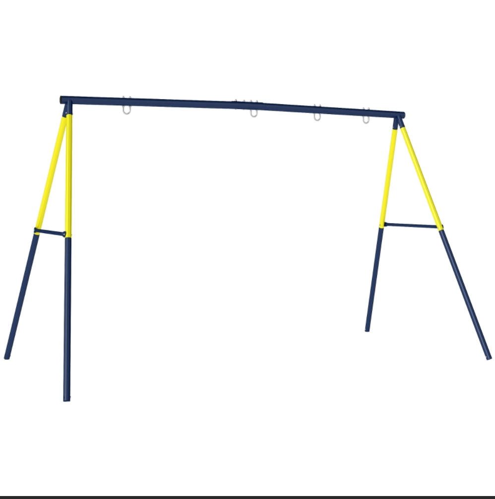 Rolipo Schaukelgestell Stahl bis 150 kg für Nestschaukel & Kinderschaukel, 260x160x178cm, (1-tlg), Geschenke zum Kindertag