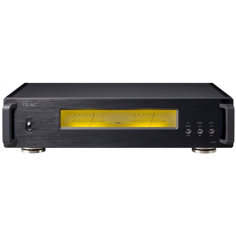 TEAC AP-701 Stereo-Endstufe schwarz für Hi-Fi-Audio. Endverstärker