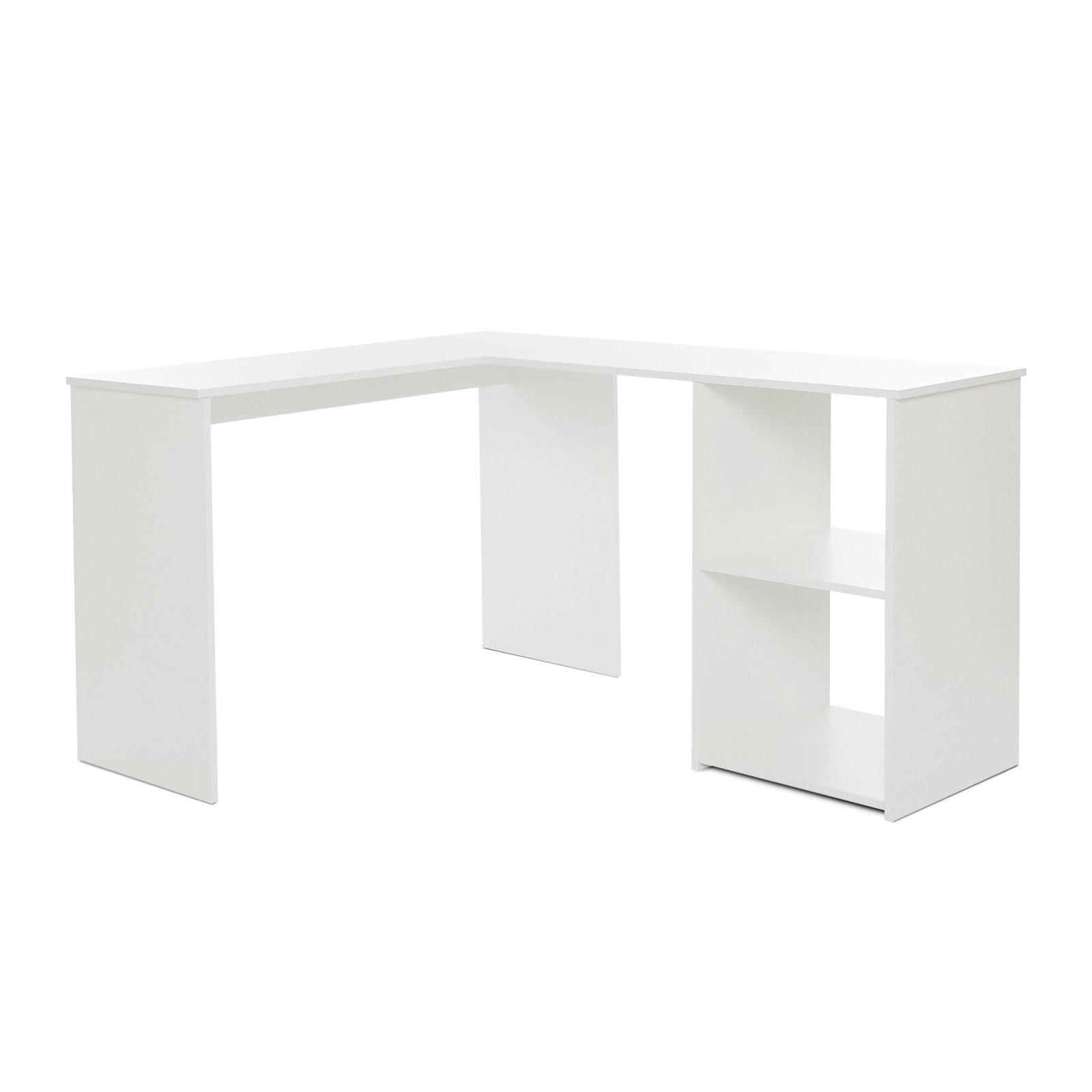 Mondeer Eckschreibtisch L-Computertisch, L-Förmig Schreibtisch mit 2 Ablage günstig online kaufen