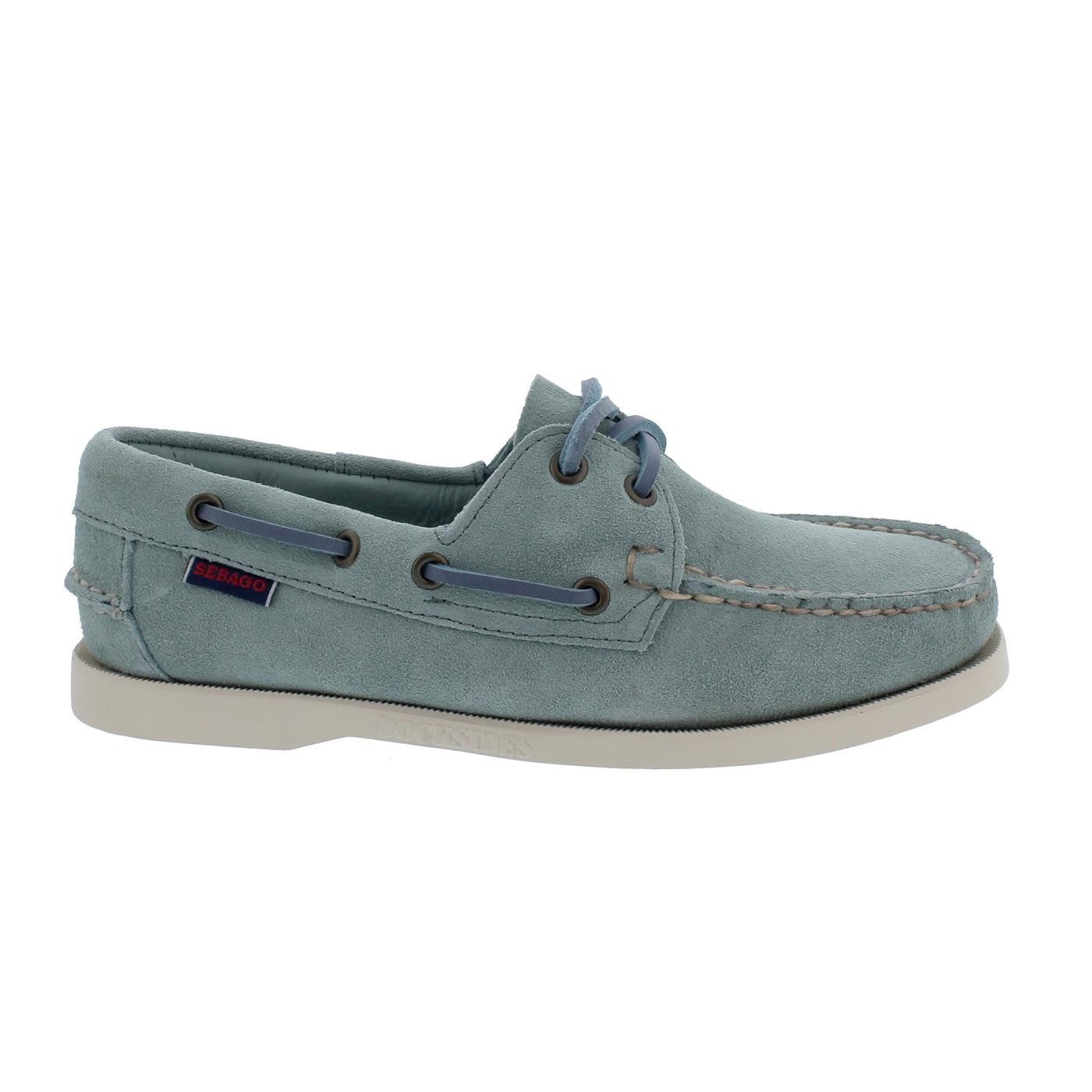Sebago Sebago Docksides® Portland Flesh Out, Woman, Green Lichen, 781111W-A91 Bootsschuh