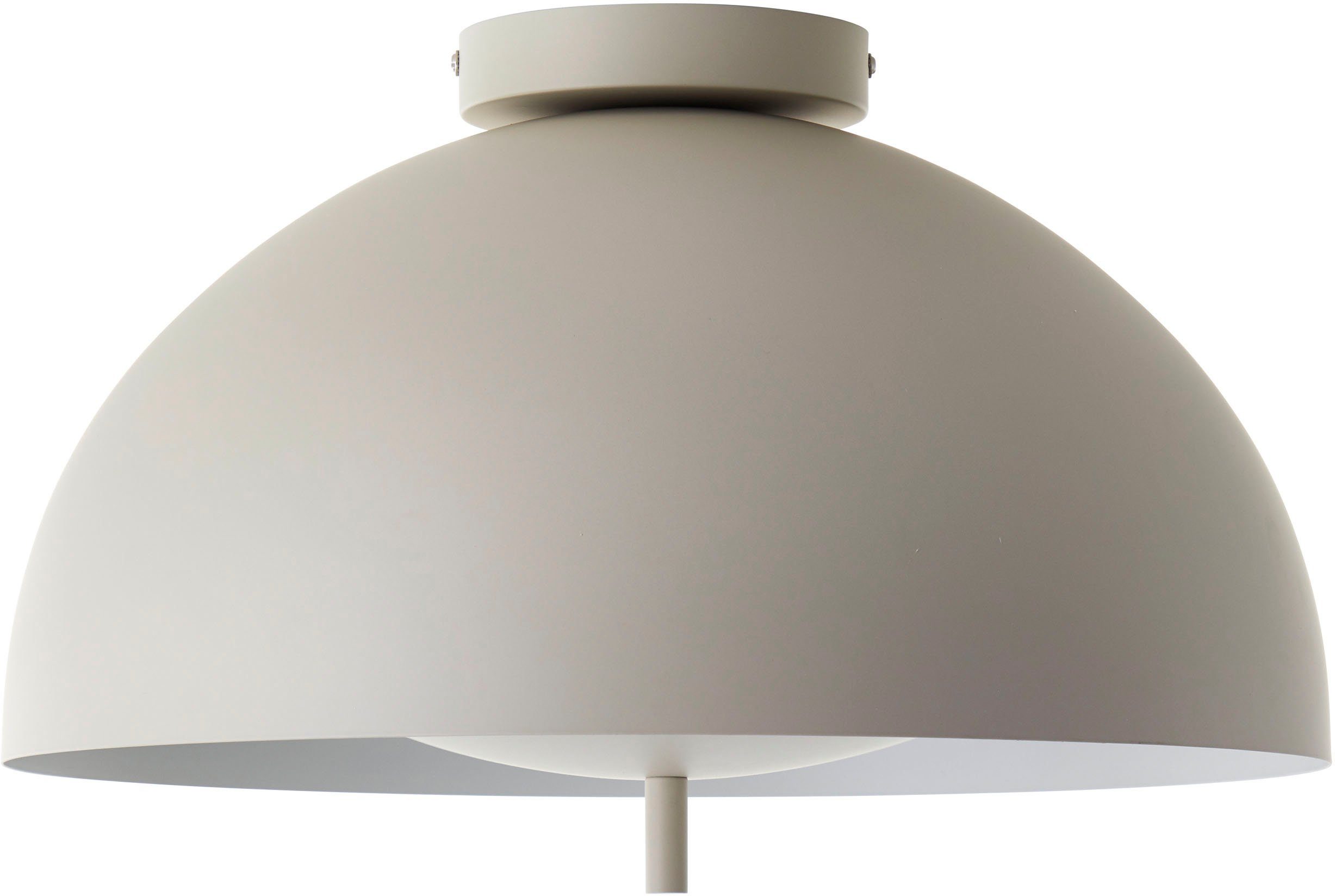 beige Pilzleuchte, ohne Gercke Leuchtmittel, Durchmesser Deckenlampe Lena Deckenleuchte cm by 40 Linnea, Home LeGer