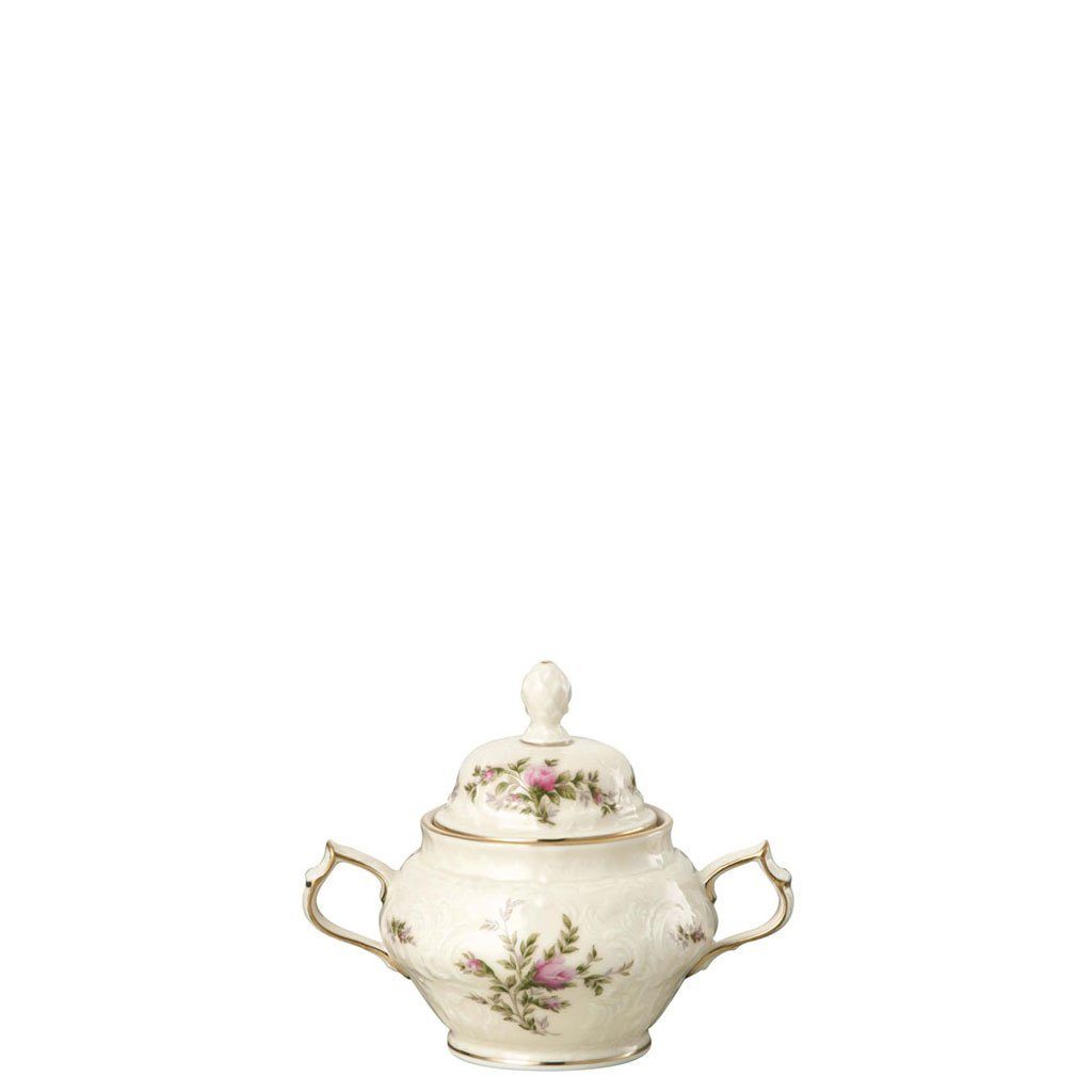 Rosenthal Personen, Zuckerdose Moosrose Sanssouci Elfenbein 6 (2-tlg) Ramona