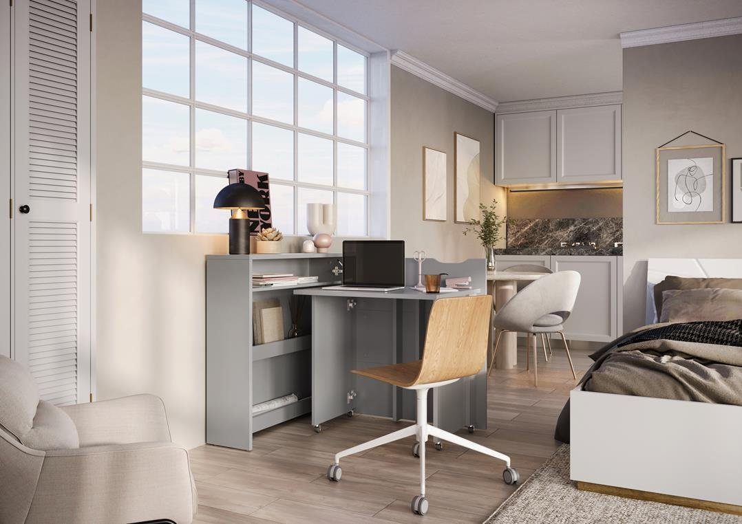 Compleo Schreibtisch WORK CONCEPT (interne Regale), Klappbarer, Praktisch, günstig online kaufen