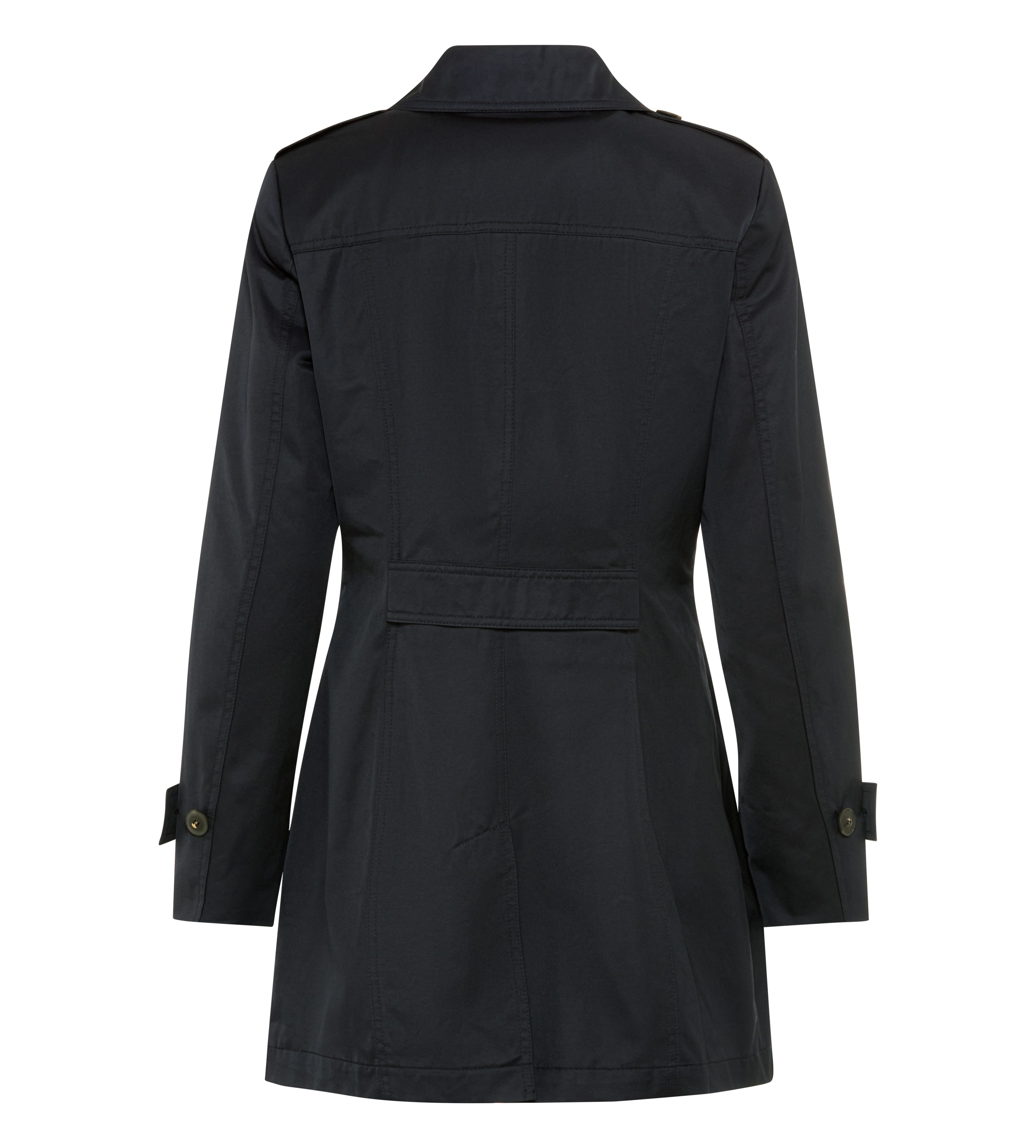 Fuchs Schmitt Kurzmantel Lightweight Cotton, Regular Fit, Schulterklappen