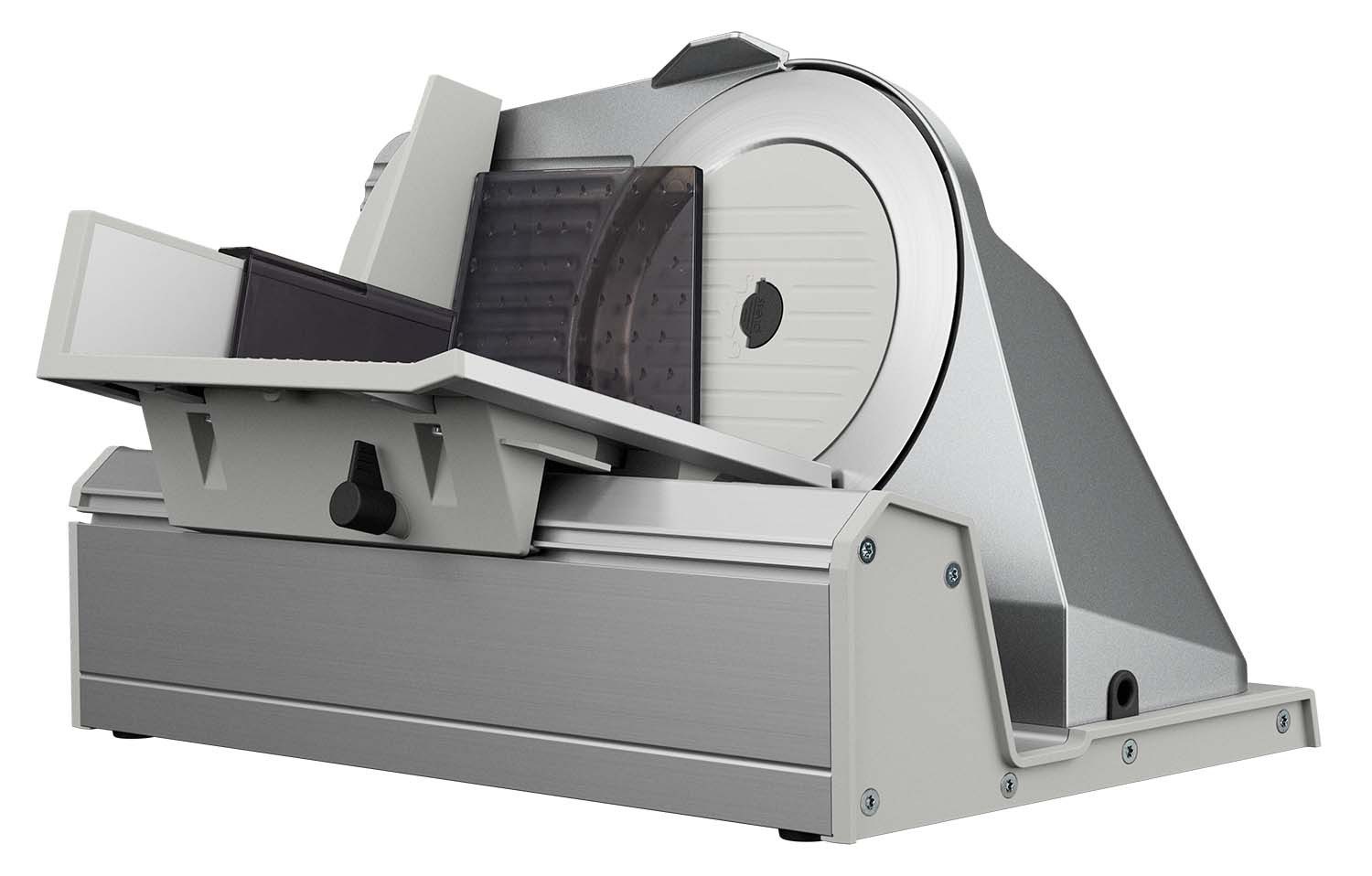 ritter Allesschneider tondo 13, 170 W, Einzigartiger Motorkopf, extra großes Messer 19 cm ∅, Kondensatormotor