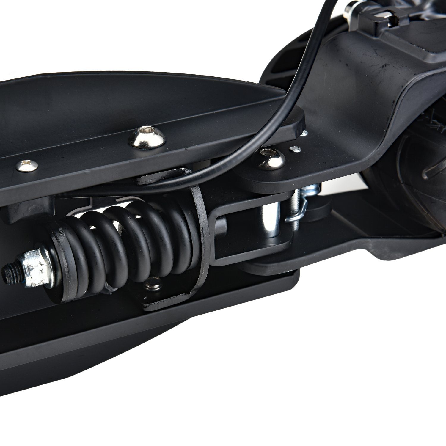 Mach1 Cityroller Kickscooter Tretroller mit Reifen und 200x40mm Luft Scheibenbremse