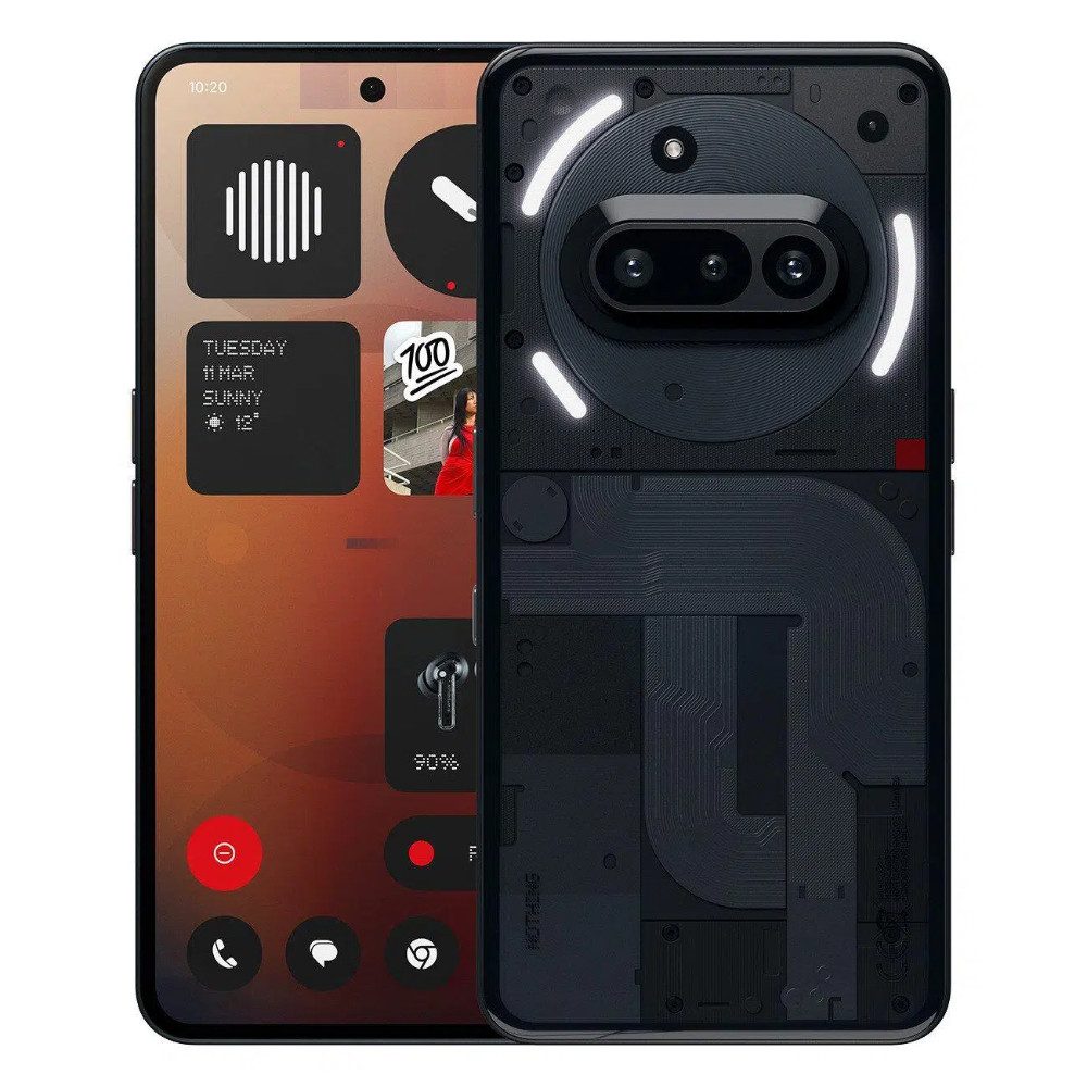 NOTHING Nothing Phone 3(a) 12GB+256GB Smartphone (6,77 Zoll, 256 GB Speicherplatz, 50 MP Kamera)
