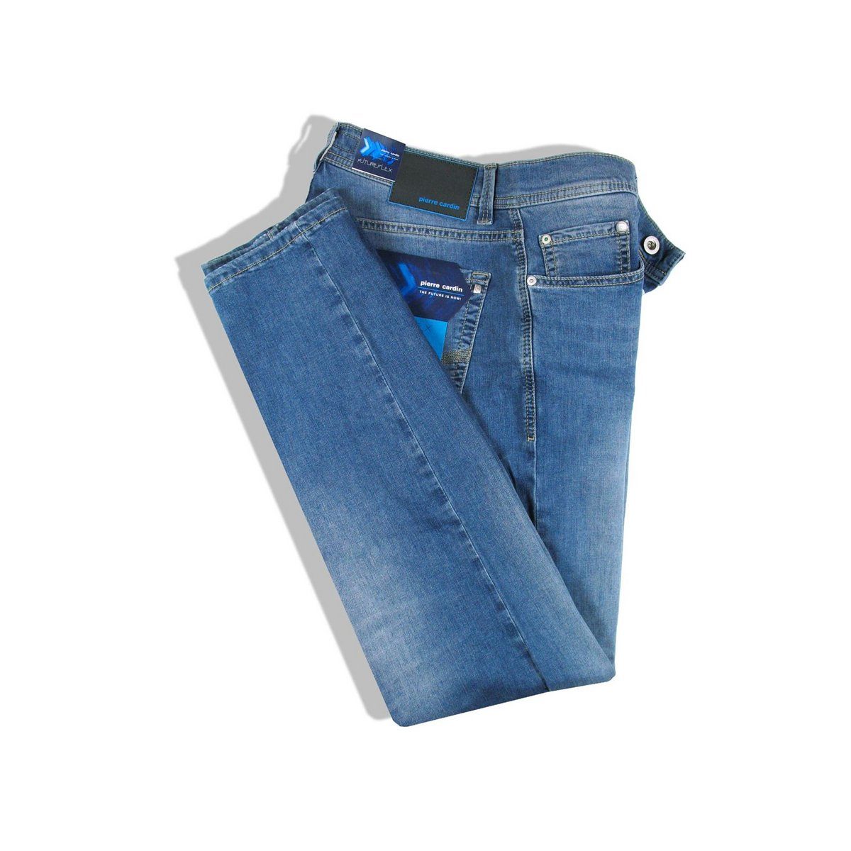 5-Pocket-Jeans Cardin Pierre (1-tlg) hell-blau