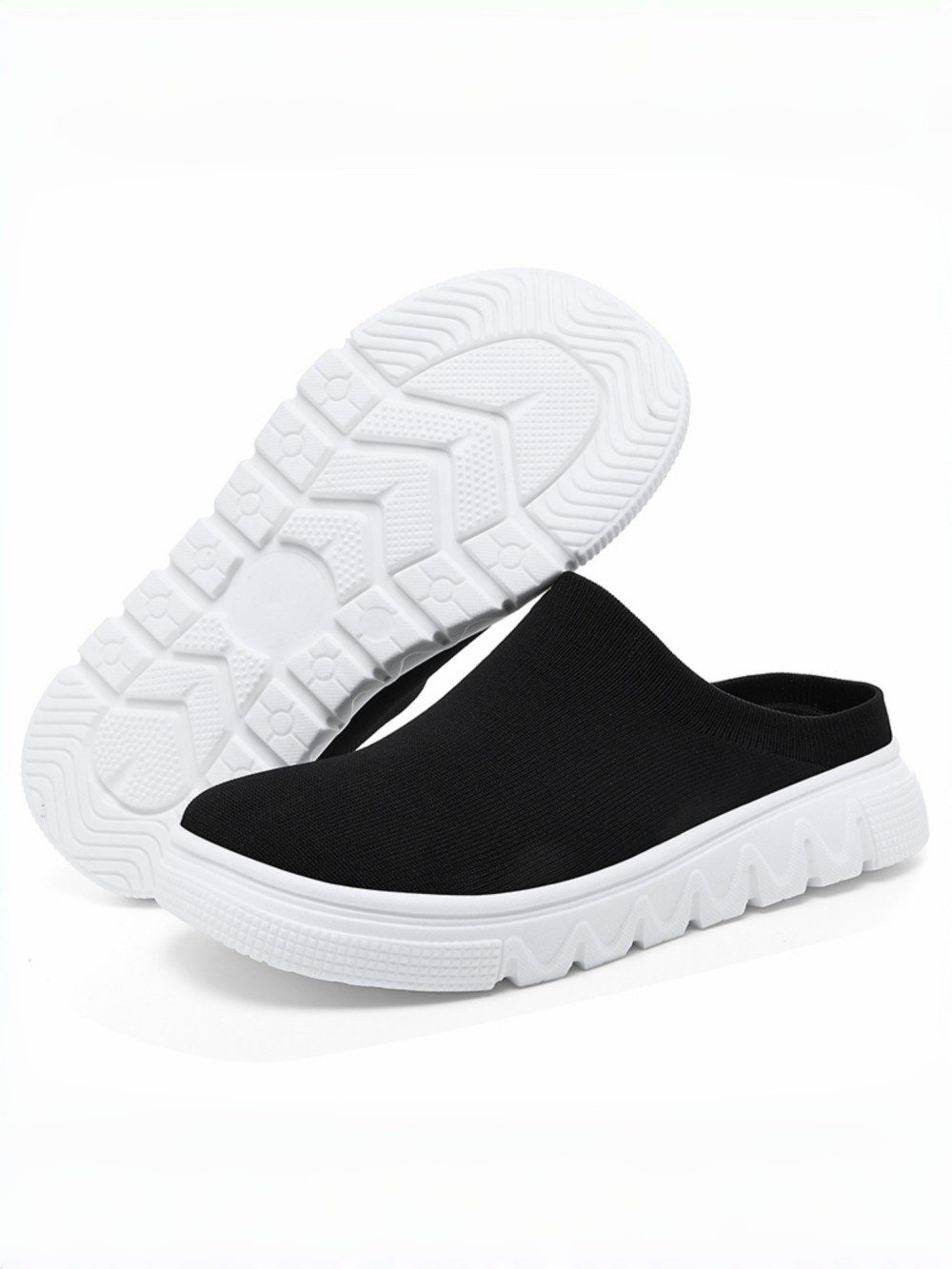 HUSK'SWARE Barfußschuh (bequeme Freizeitschuhe, rutschfeste Laufschuhe) leichte atmungsaktive Strickschuhe für Damen und Herren