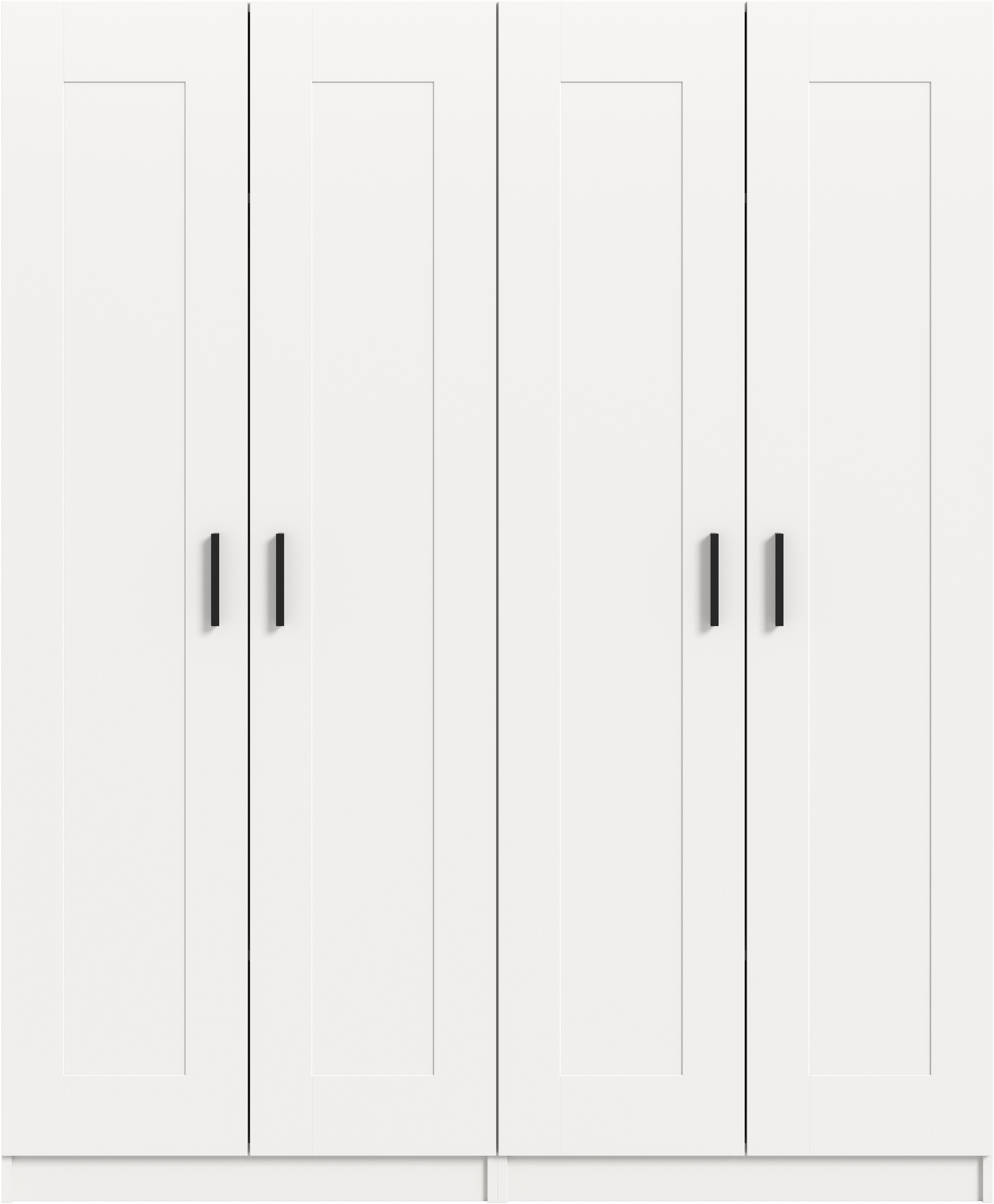 Home affaire Kleiderschrank Farmsen, Schlafzimmerschrank, Garderobe, Schrank (Schrank-Kombi, Schlafzimmer, Garderobenschrank, Flur) Set best. aus: 2 Kleiderschränken, individuell platzierbar