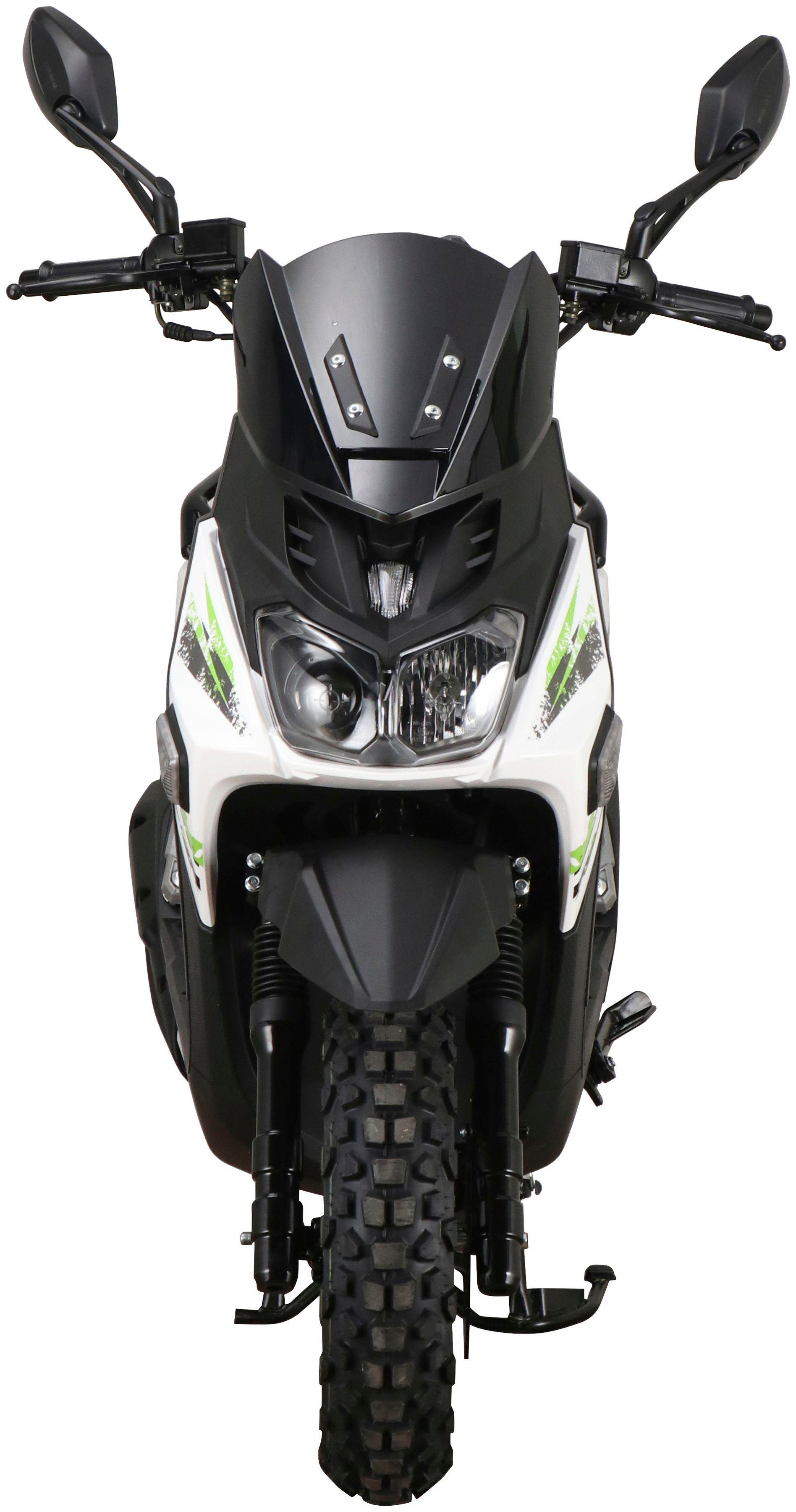 55 Topcase), Euro Topcase UNION ccm, inkl. Motorroller PX GT 2.0 5, 50-45, 2 km/h, 50 45 tlg., Cross-Concept (Komplett-Set, mit