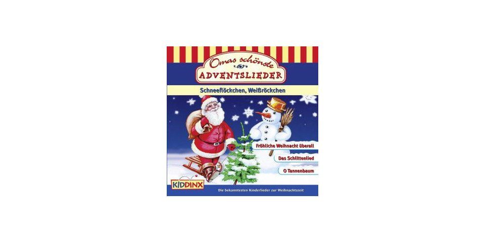 Hörspiel-CD Omas schönste Adventslieder, 1 Audio-CD