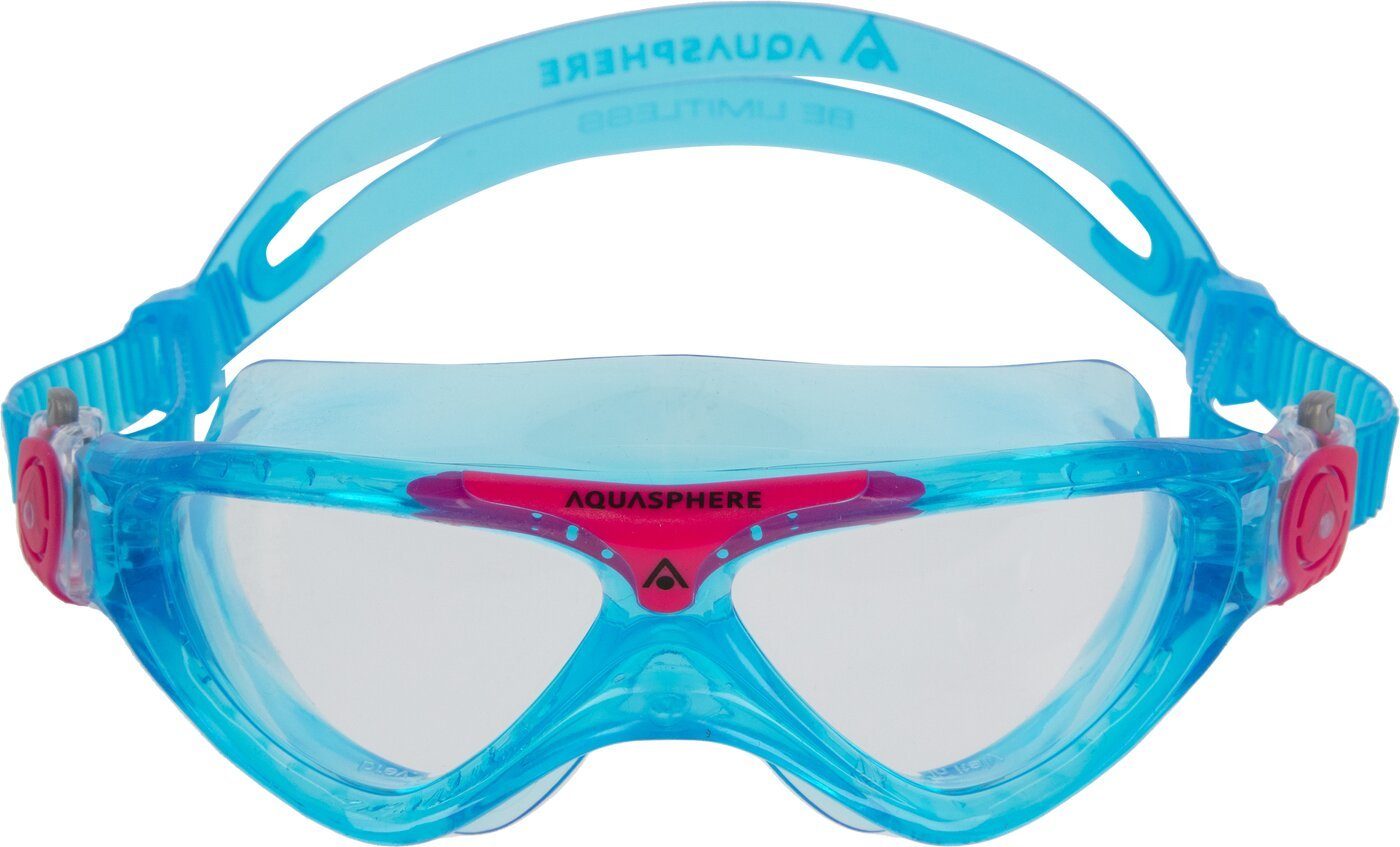 Aquasphere Schwimmbrille VISTA JR 4302LC TURQUOISE PINK LENS CLE