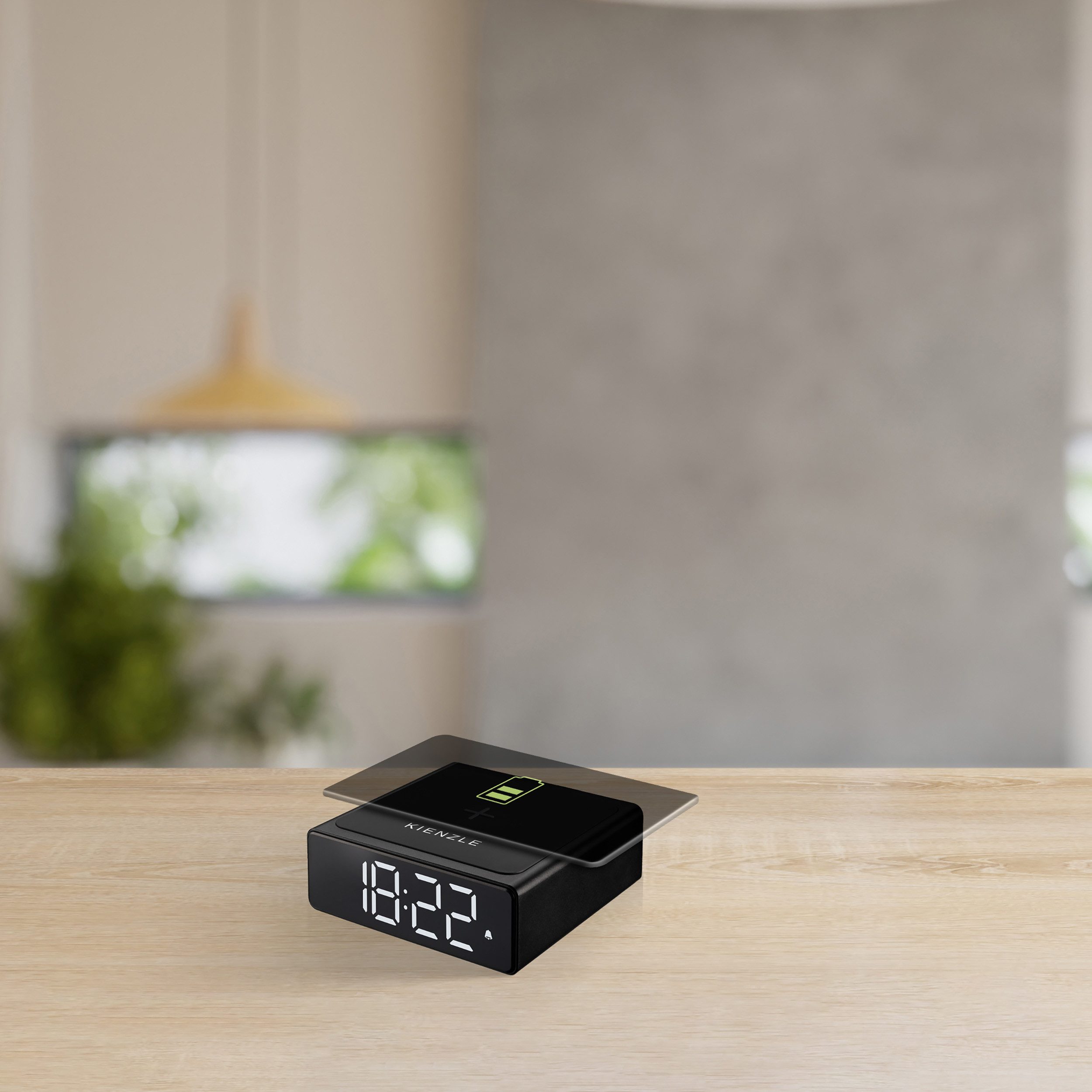 Kienzle Wecker KIENZLE Digitaler Wecker mit kabelloser Ladestation