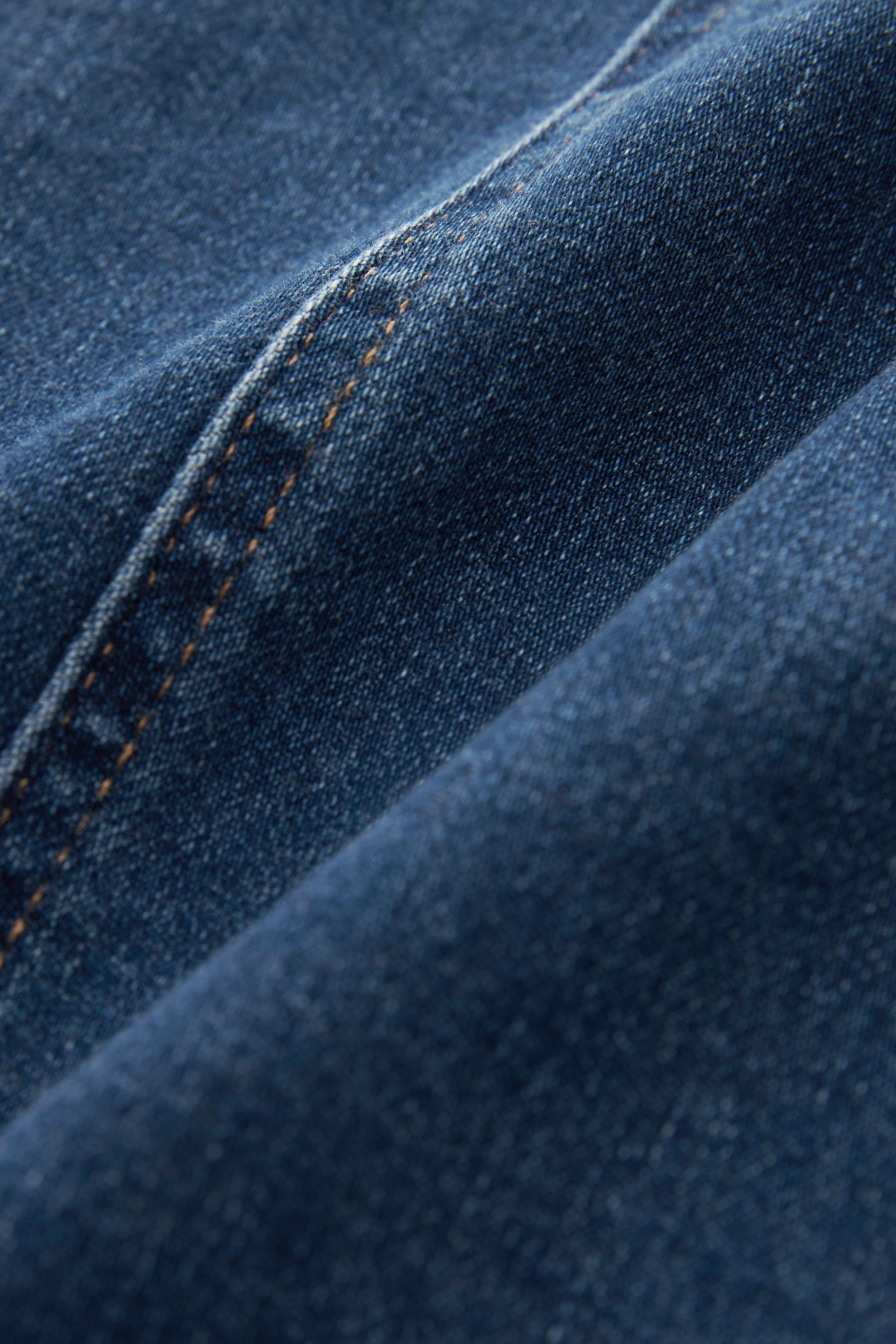 Hemdblusenkleid Denim Jeanskleid (1-tlg) aus Next