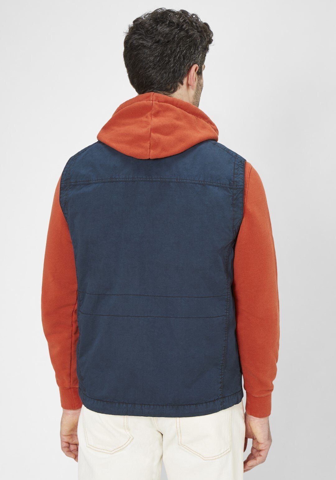 Redpoint Kurzweste BUSTER Weste im Fieldjacket Stil aus reiner Baumwolle