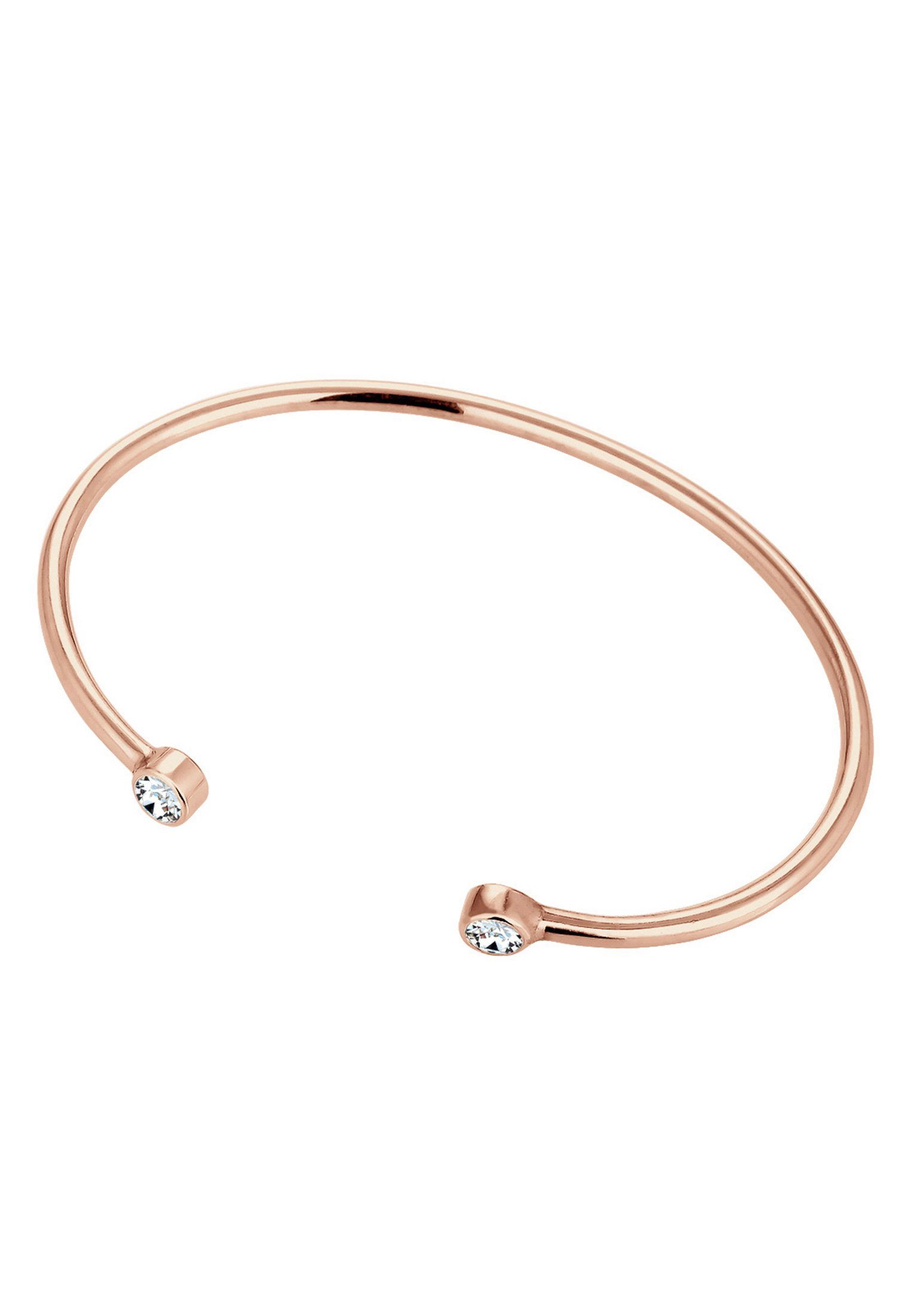Elli Armreif Armreif Weiß 925 Sterling Silver, mit Kristallen von Swarovski®