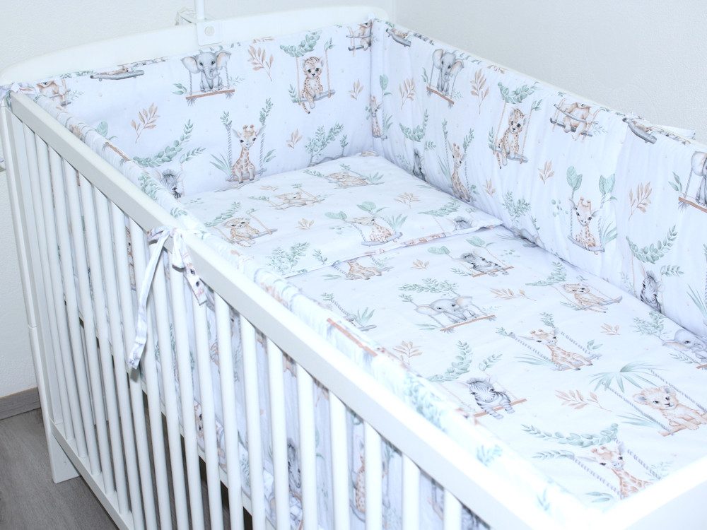 Primawela Bettnestchen Nestchen 420 cm Bettumrandung Baby Bett Kinder Nest Kopfumrandung
