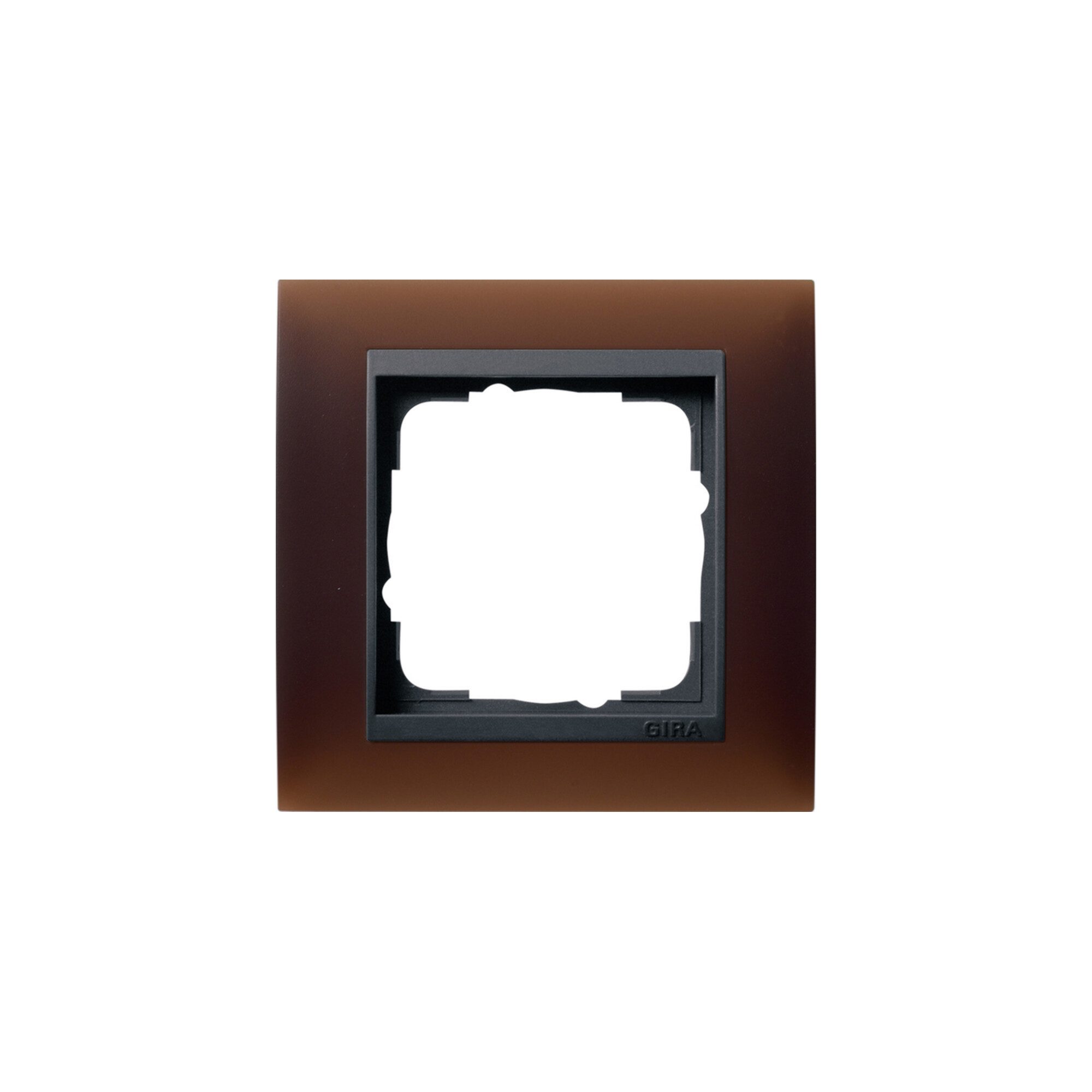 Abdeckrahmen Gira Abdeckrahmen 1f.opak dbr 021113